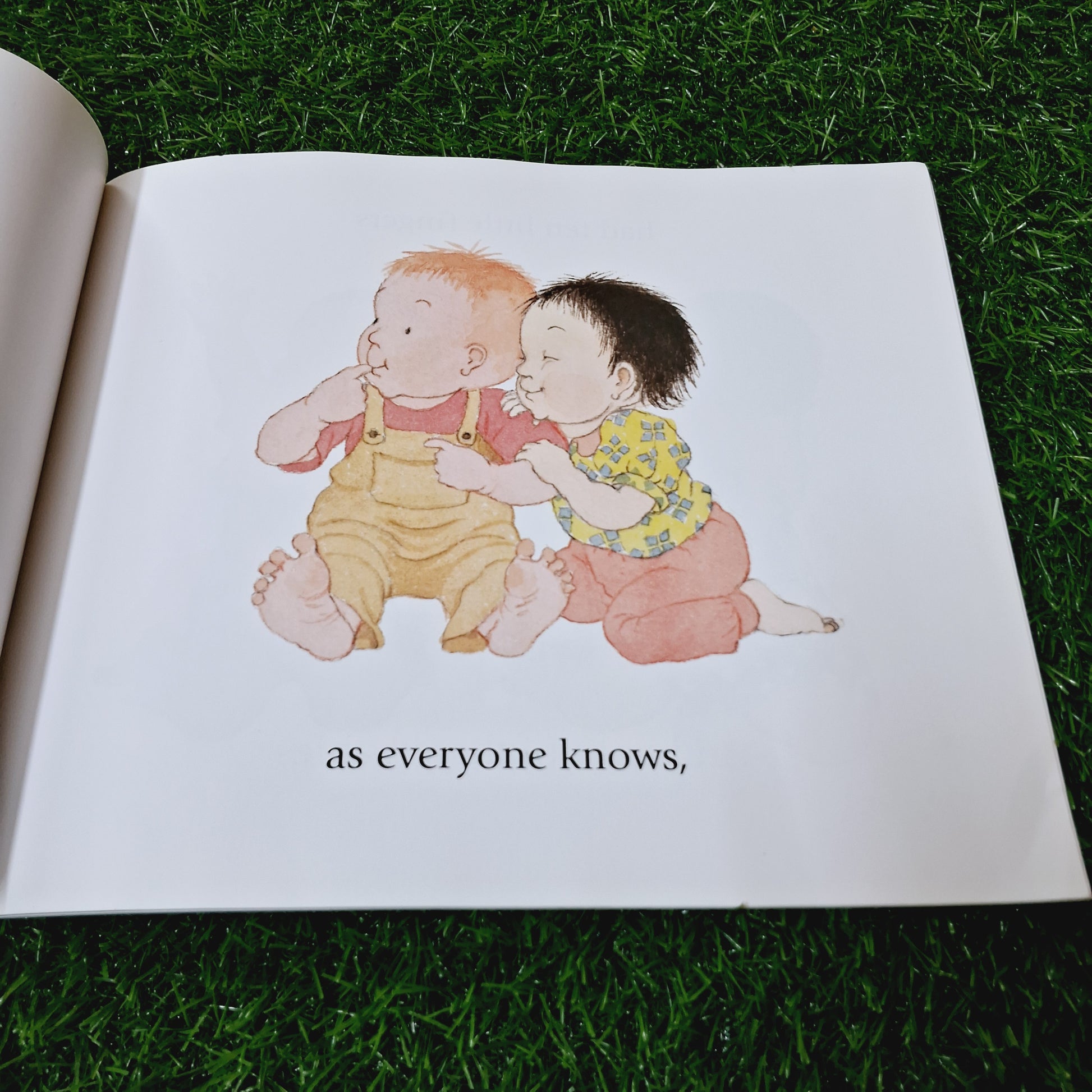 Ten little fingers and ten little toes - Very Good Condition Paperback