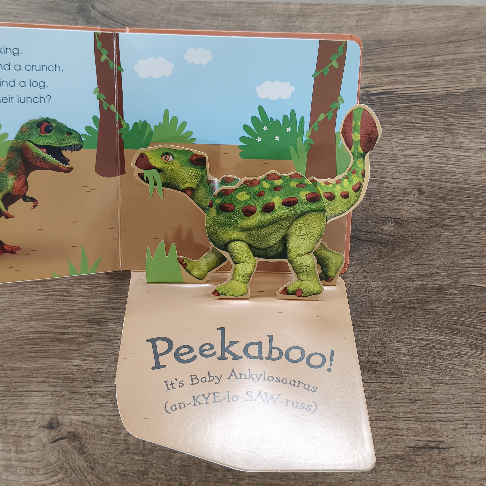 Pop-Up Peekaboo! Baby Dinosaur