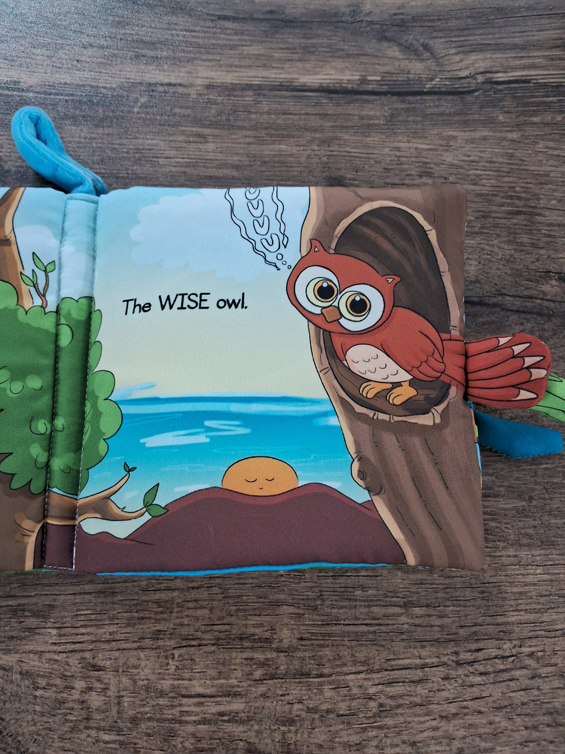 MY BABYS FIRST CLOTH BOOKS - BIRD TAILS