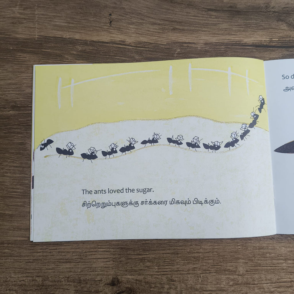 Follow the Ants - English Tamil Bilingual Early Learning Book