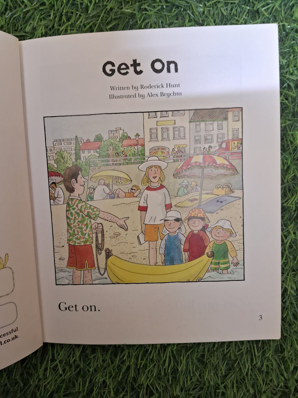 READ WITH BIFF CHIP & KIPPER - GET ON - Excellent Condition Paperback