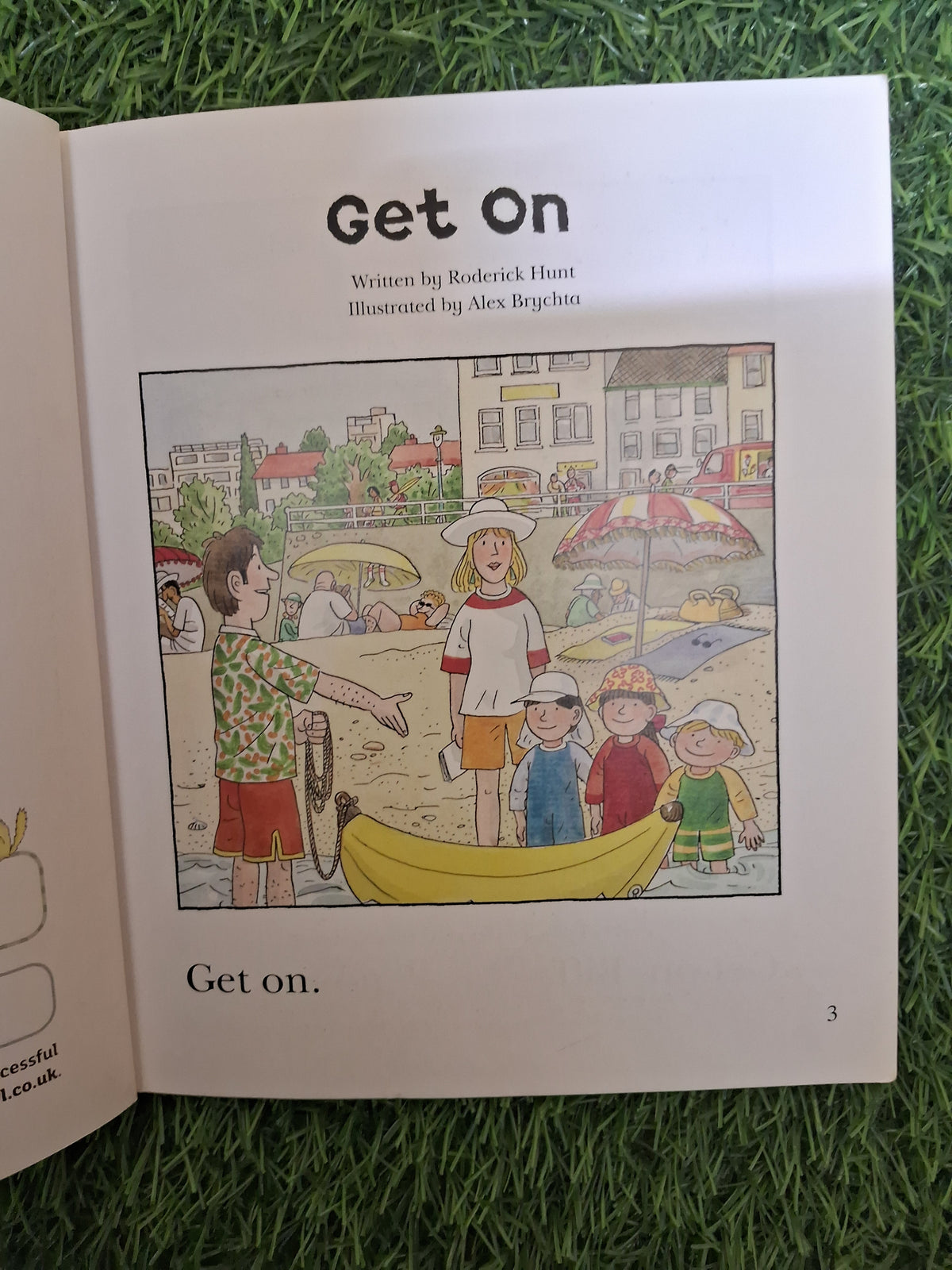 READ WITH BIFF CHIP & KIPPER - GET ON - Excellent Condition Paperback