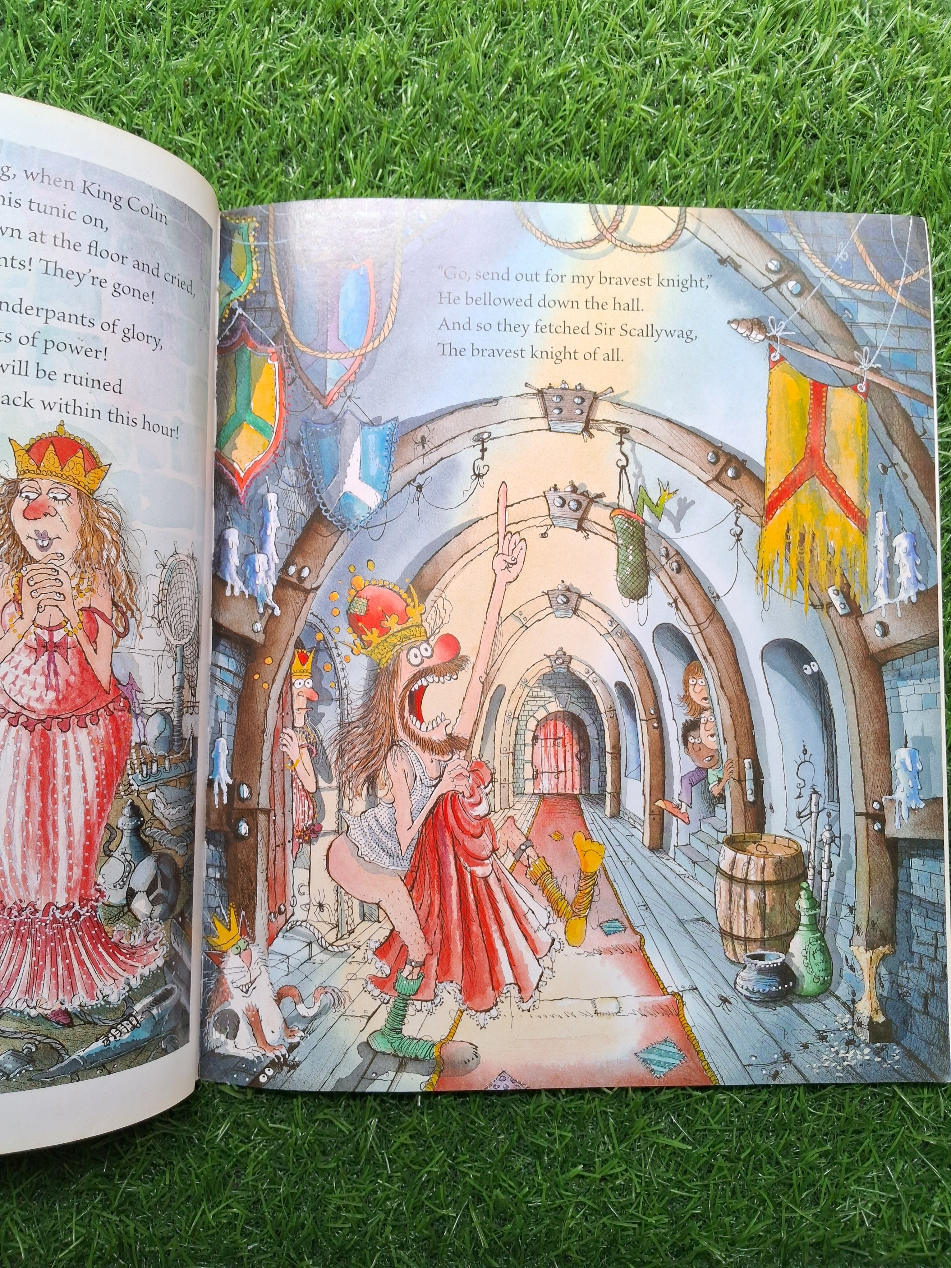 Sir scallywag and the golden underpants -  Very Good Condition Paperback