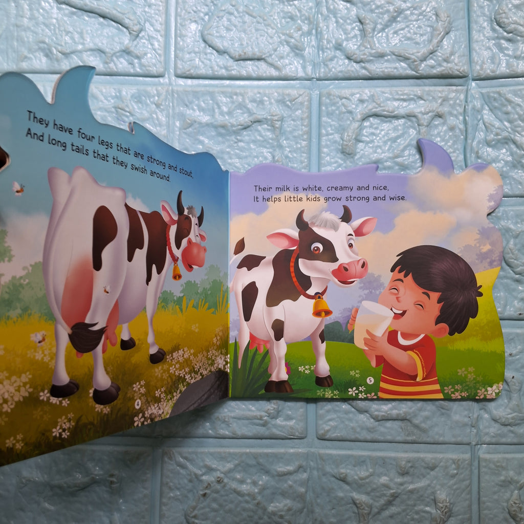 My First Board Book Animal - Cow