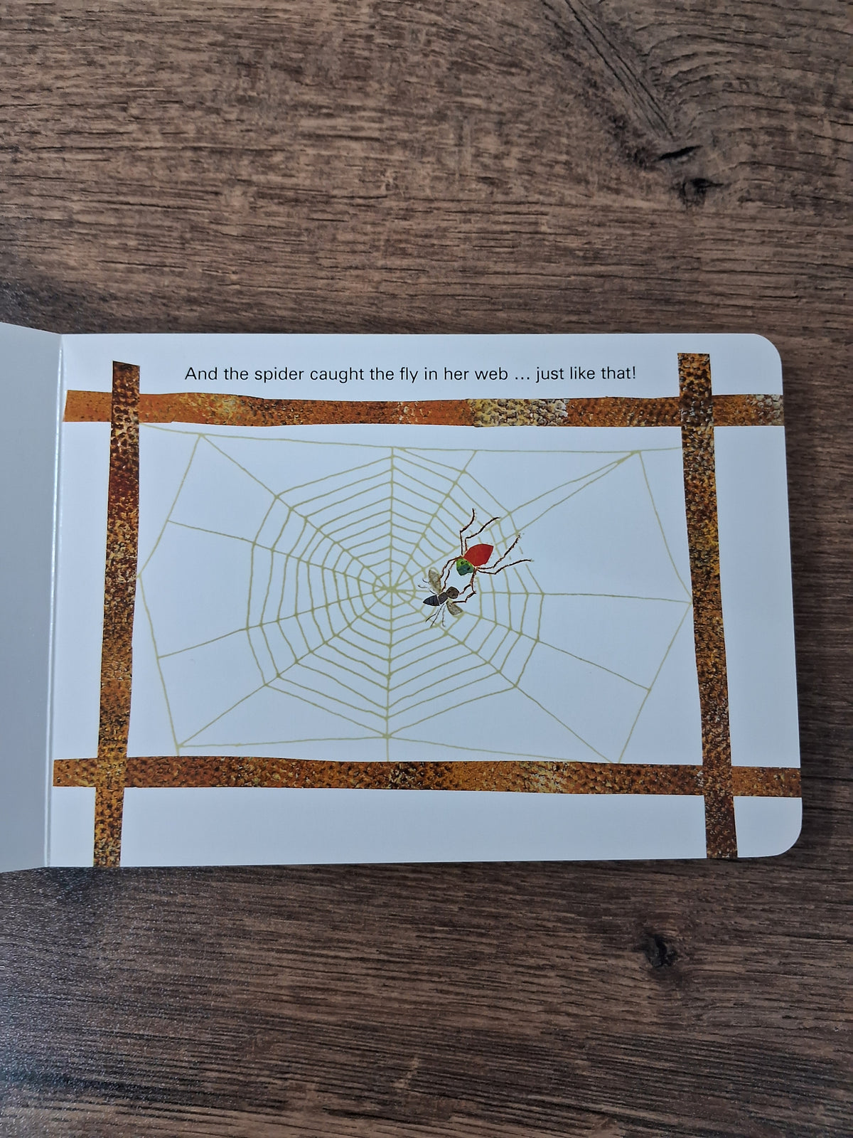 THE VERY BUSY SPIDER - Board Book