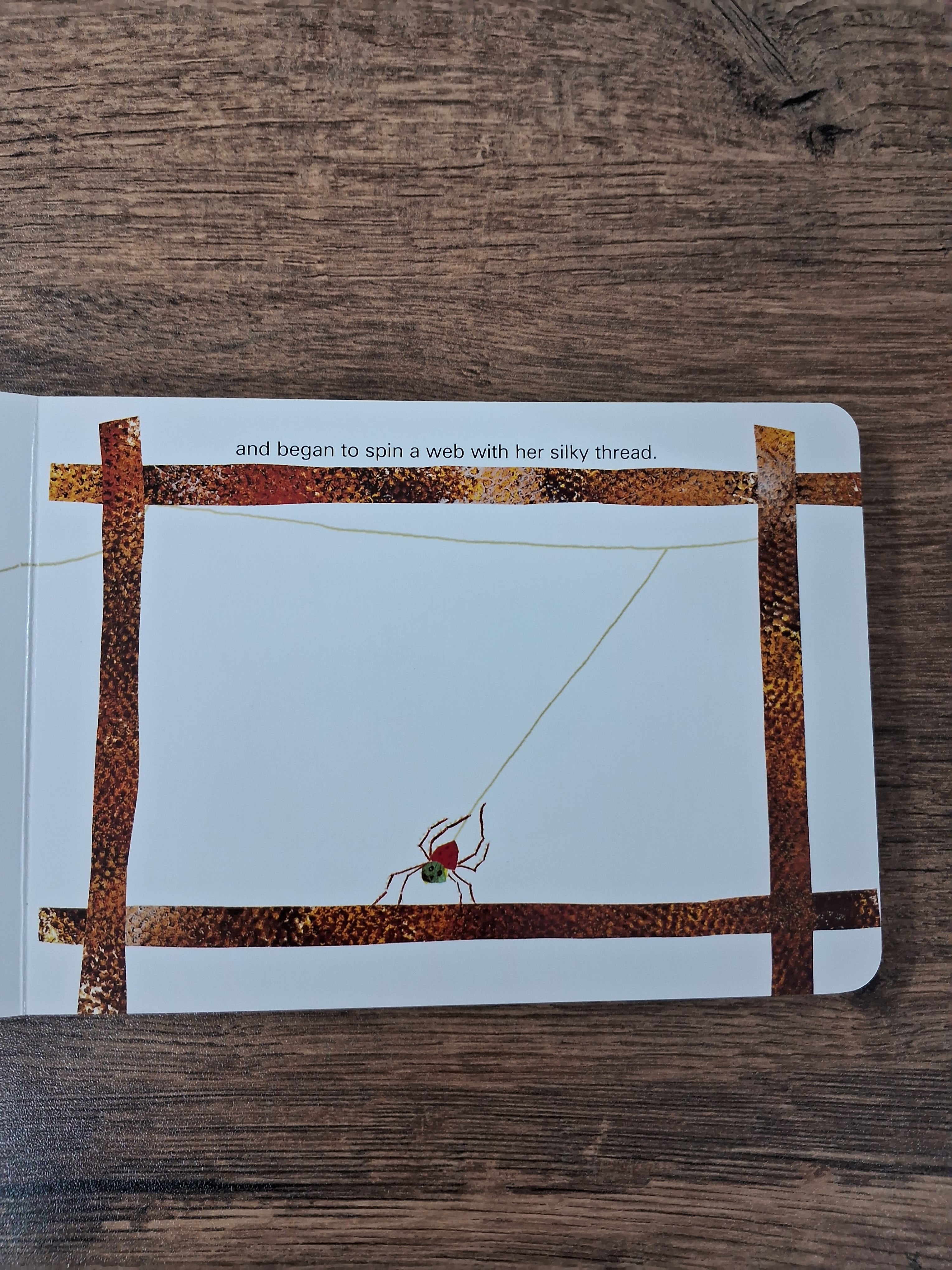 THE VERY BUSY SPIDER - Board Book