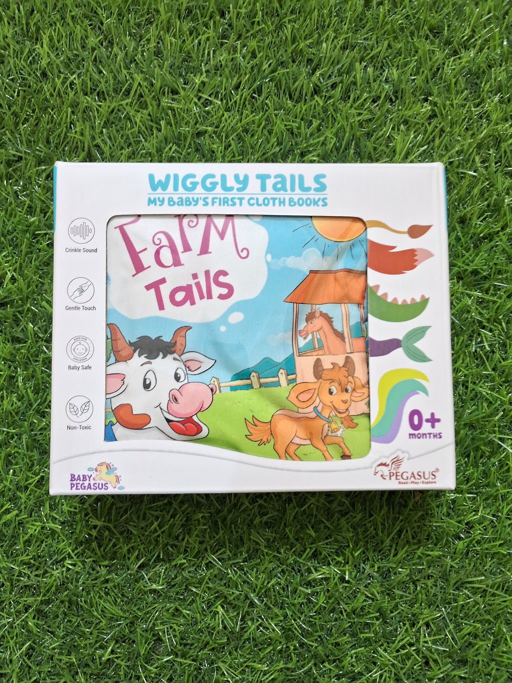 MY BABYS FIRST CLOTH BOOKS - FARM TAILS
