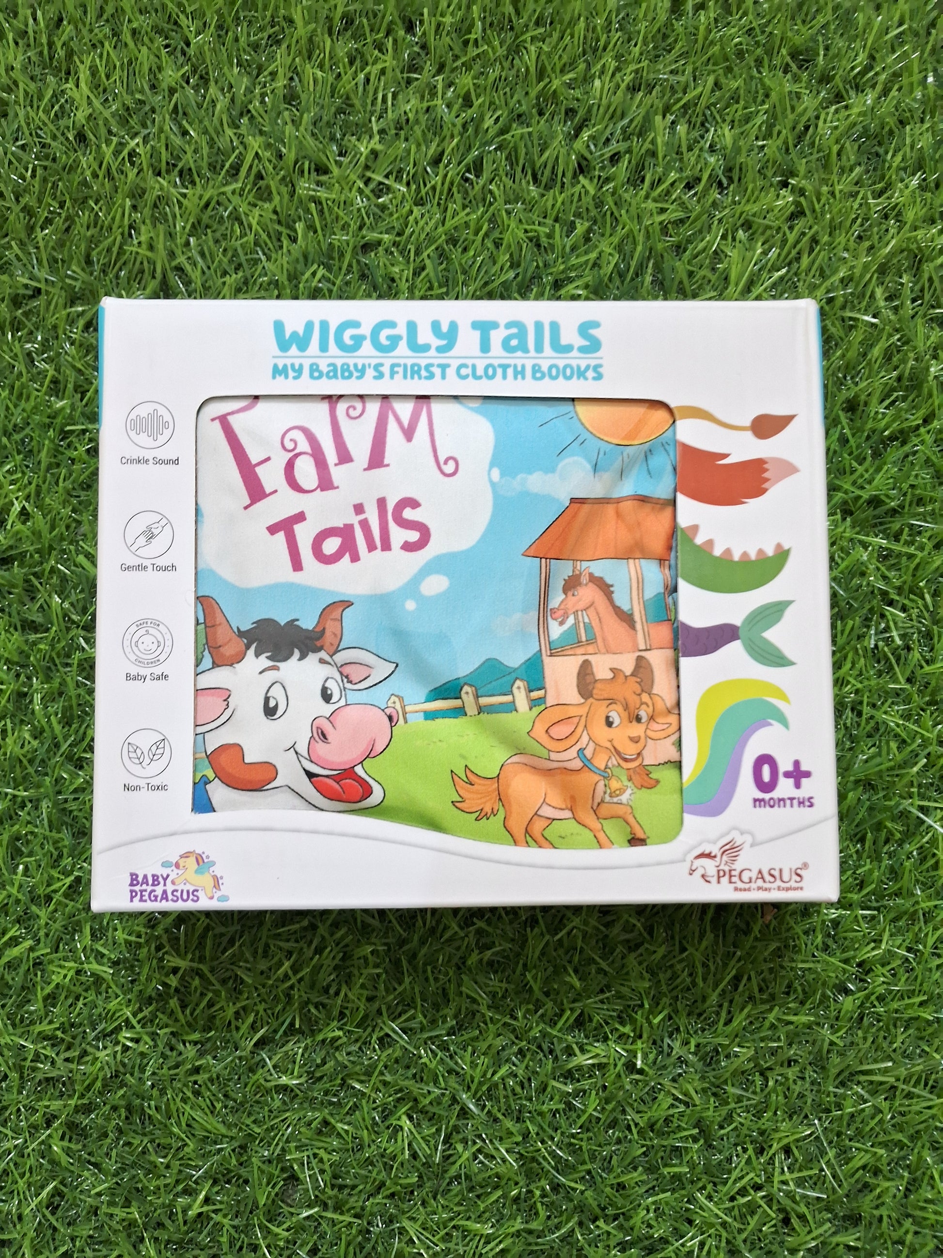 MY BABYS FIRST CLOTH BOOKS - FARM TAILS