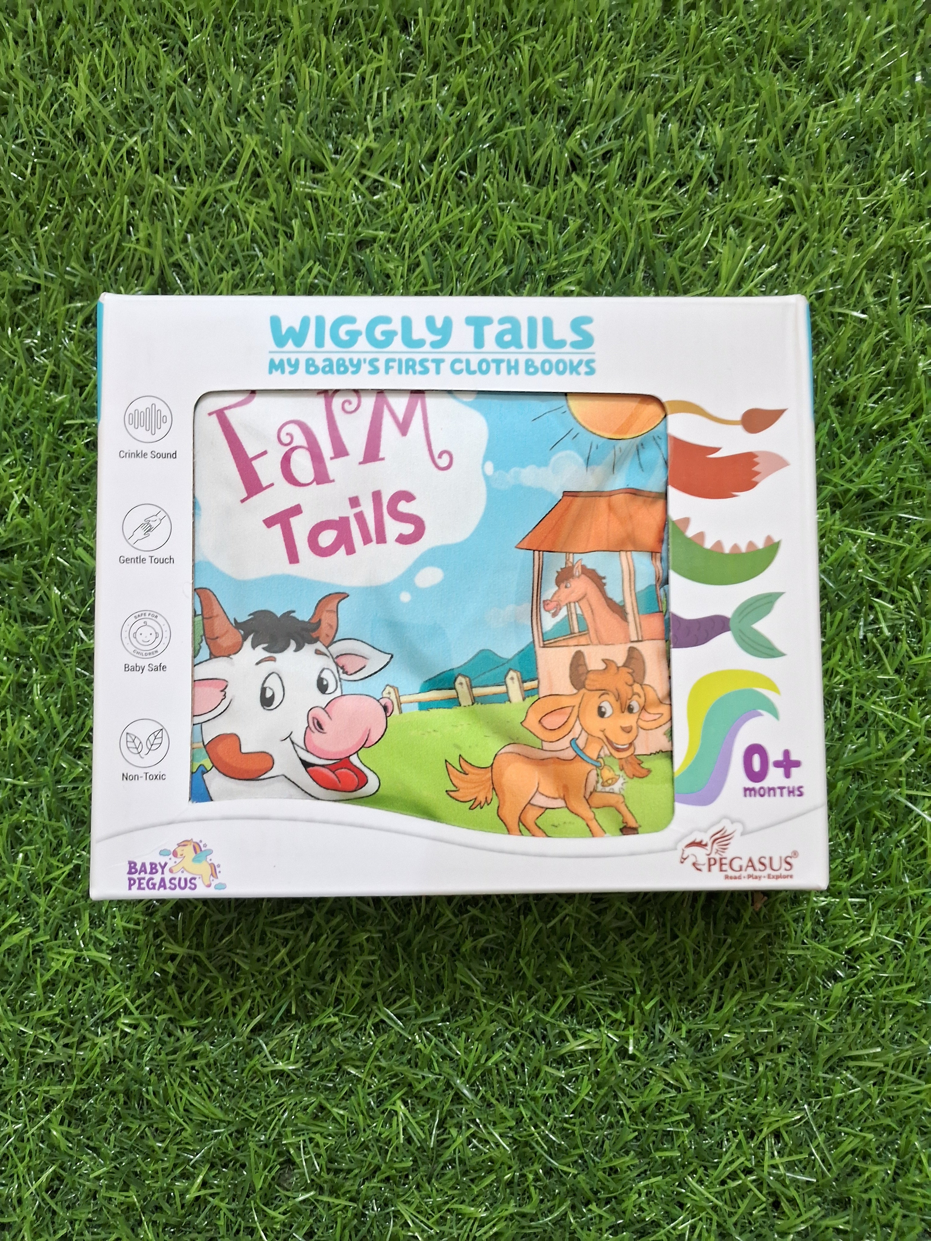 MY BABYS FIRST CLOTH BOOKS - FARM TAILS