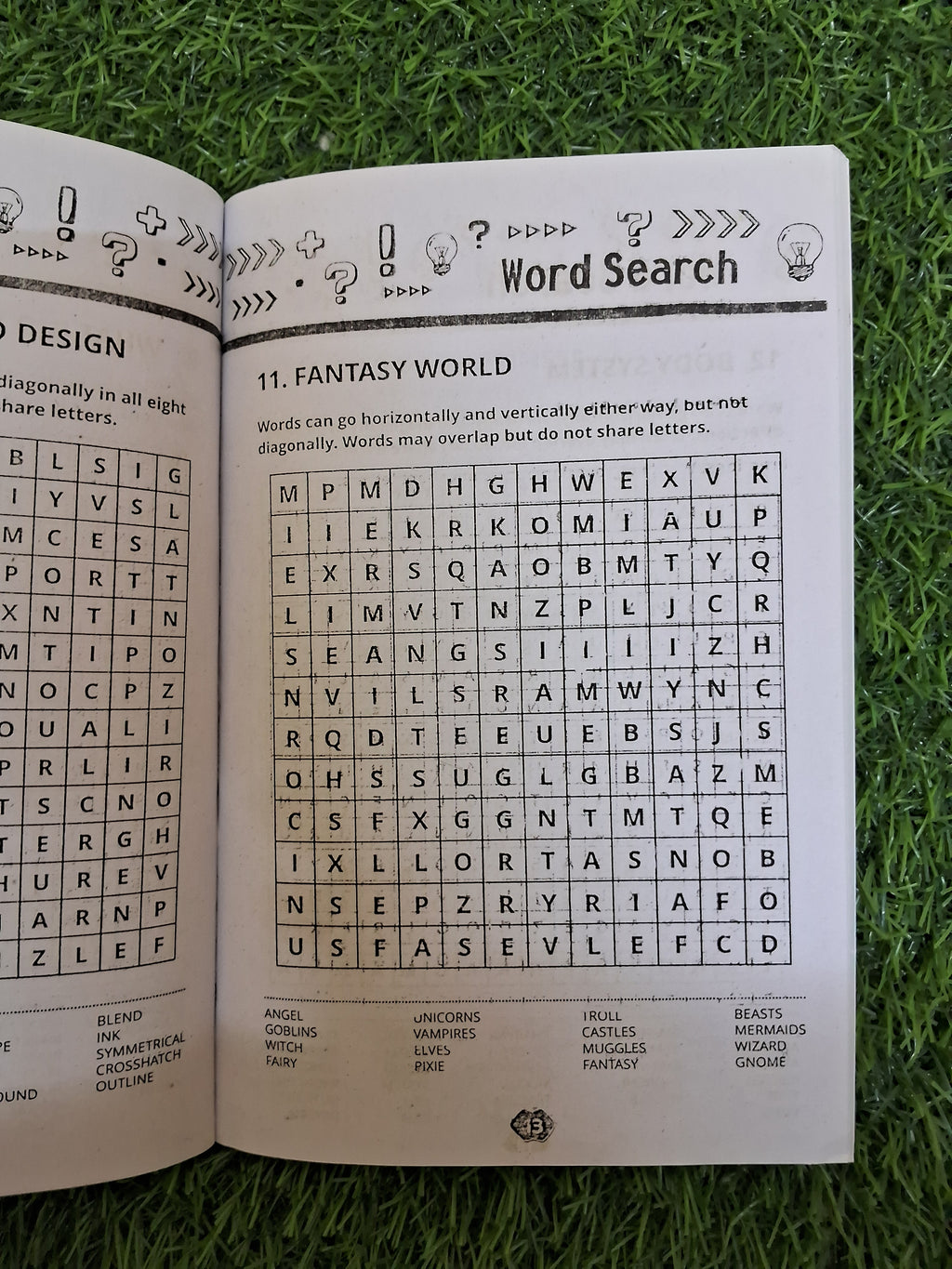 Word search Book