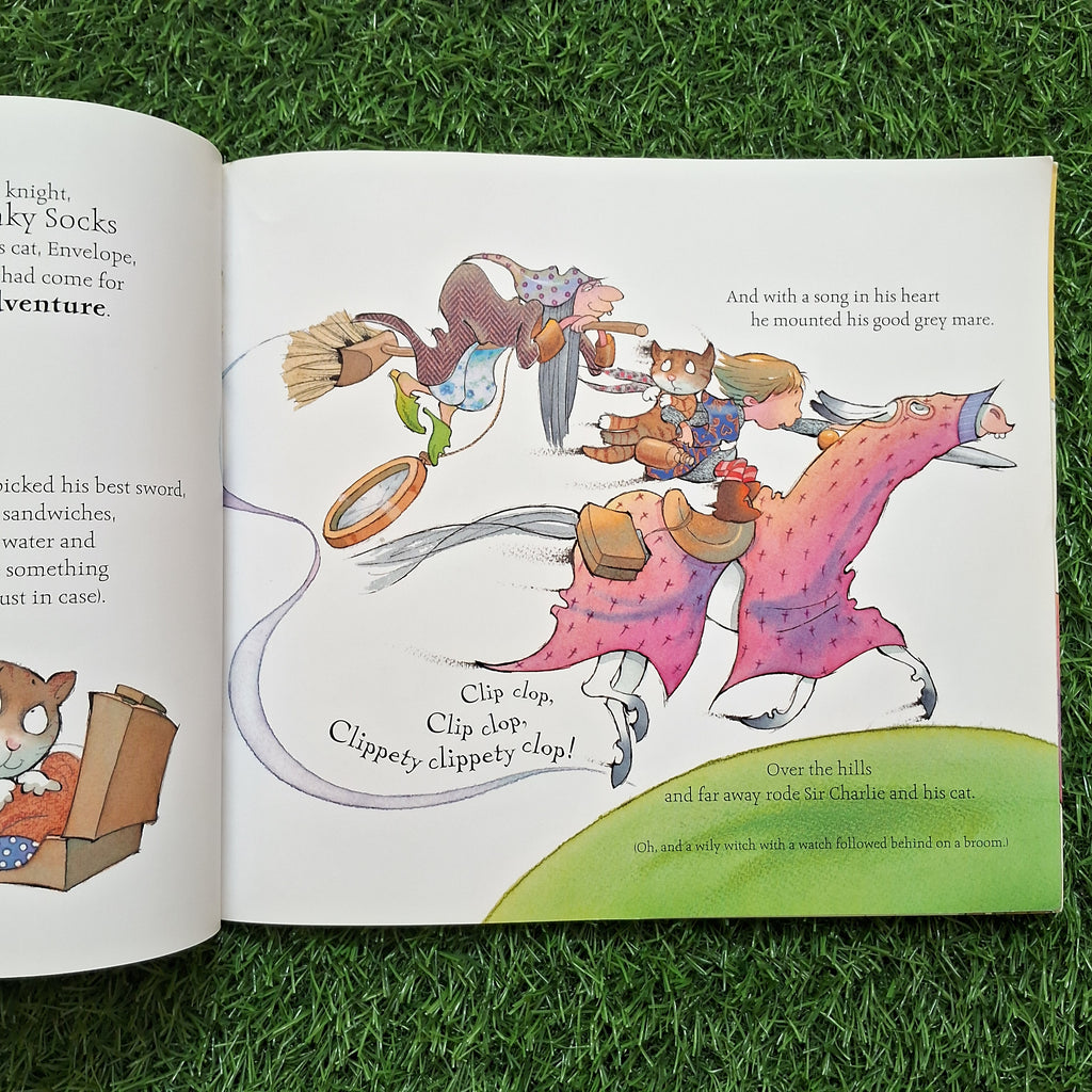 Sir Charlie stinky socks and the really big adventure - Very Good Condition Paperback