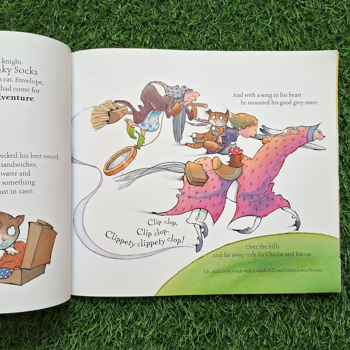 Sir Charlie stinky socks and the really big adventure - Very Good Condition Paperback