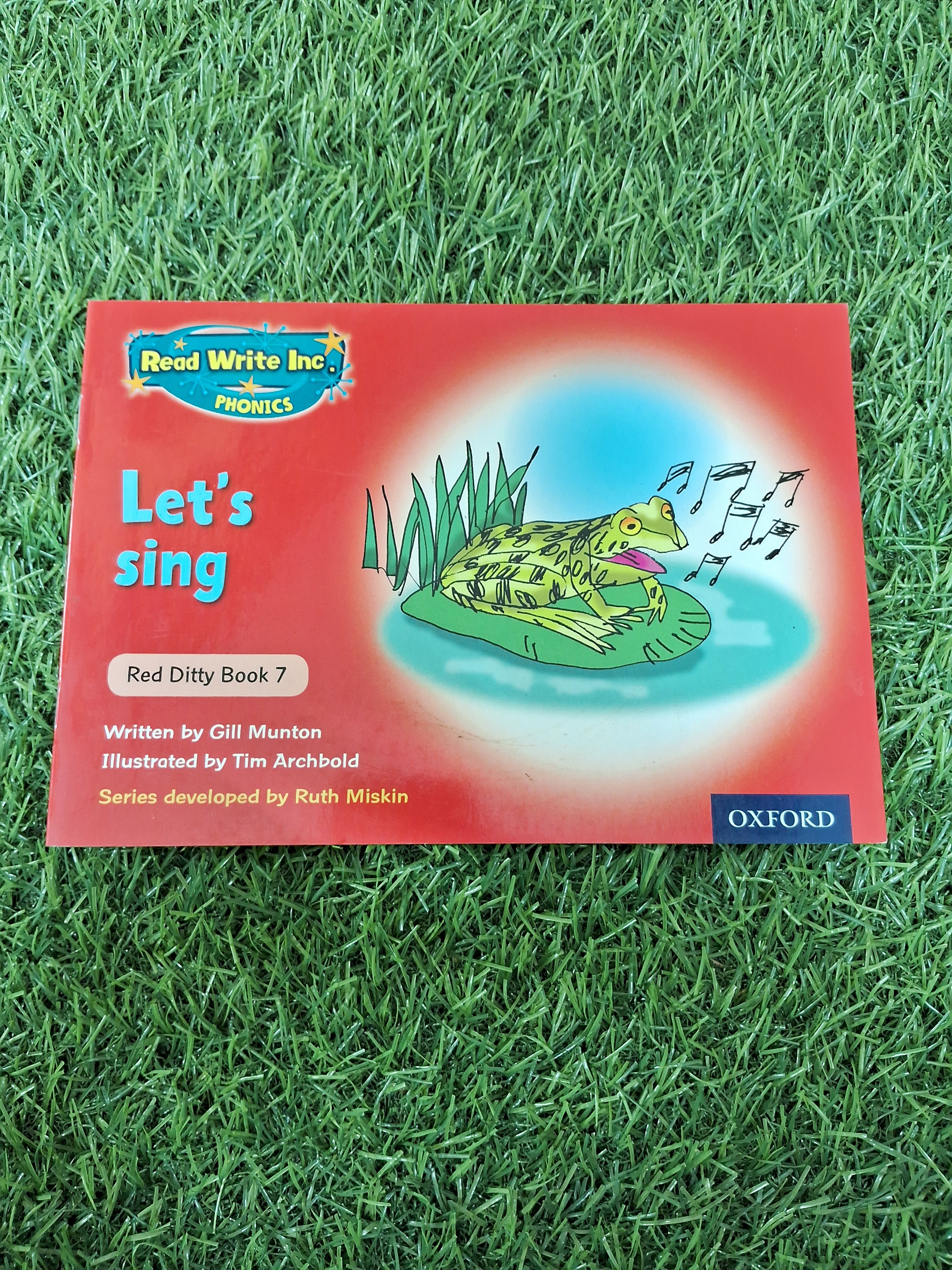 Phonics - Let's Sing -  Very Good Condition Paperback