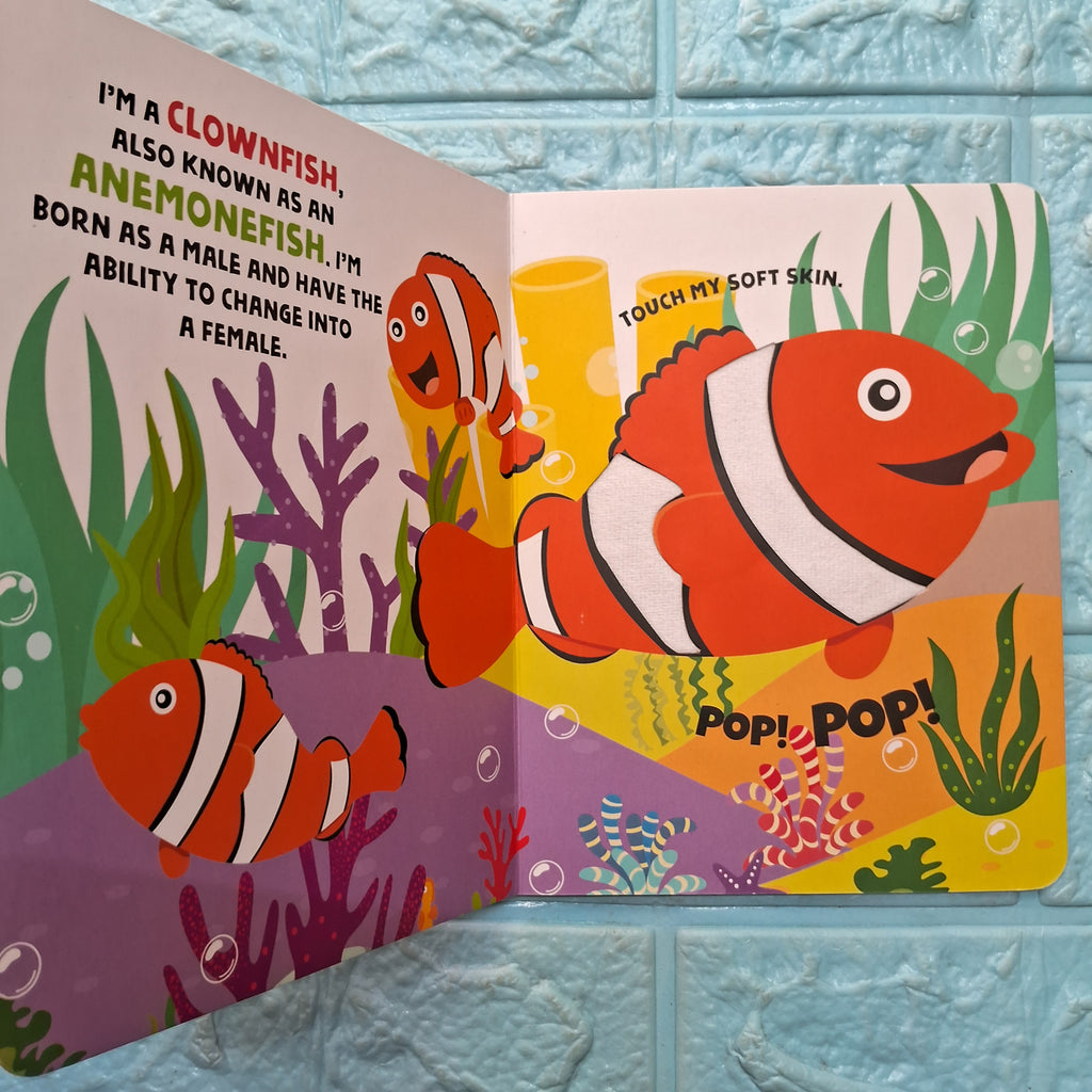 Sea Animals - Touch Feel Book