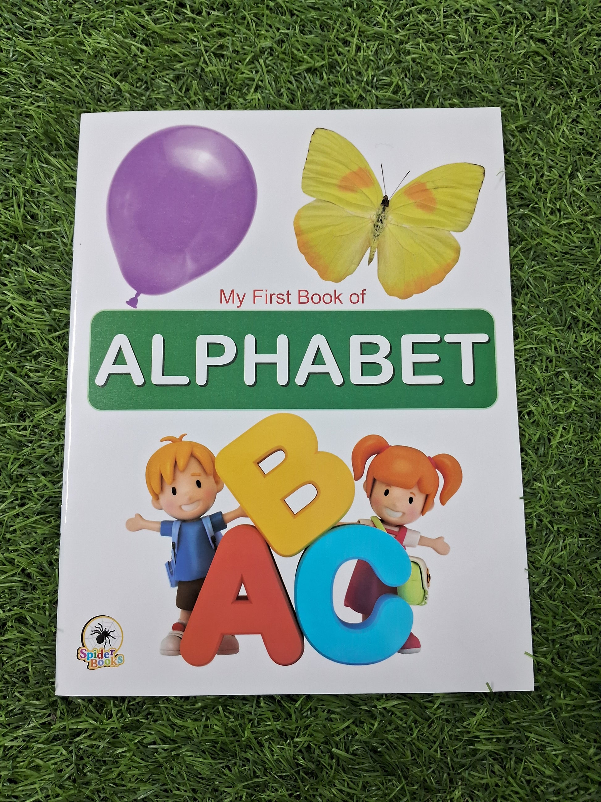 MY FIRST BOOK OF ALPHABET - Large Paperback- TearProof