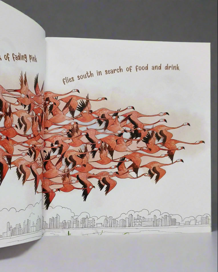 GO GO FLAMINGO ! - Picture Book