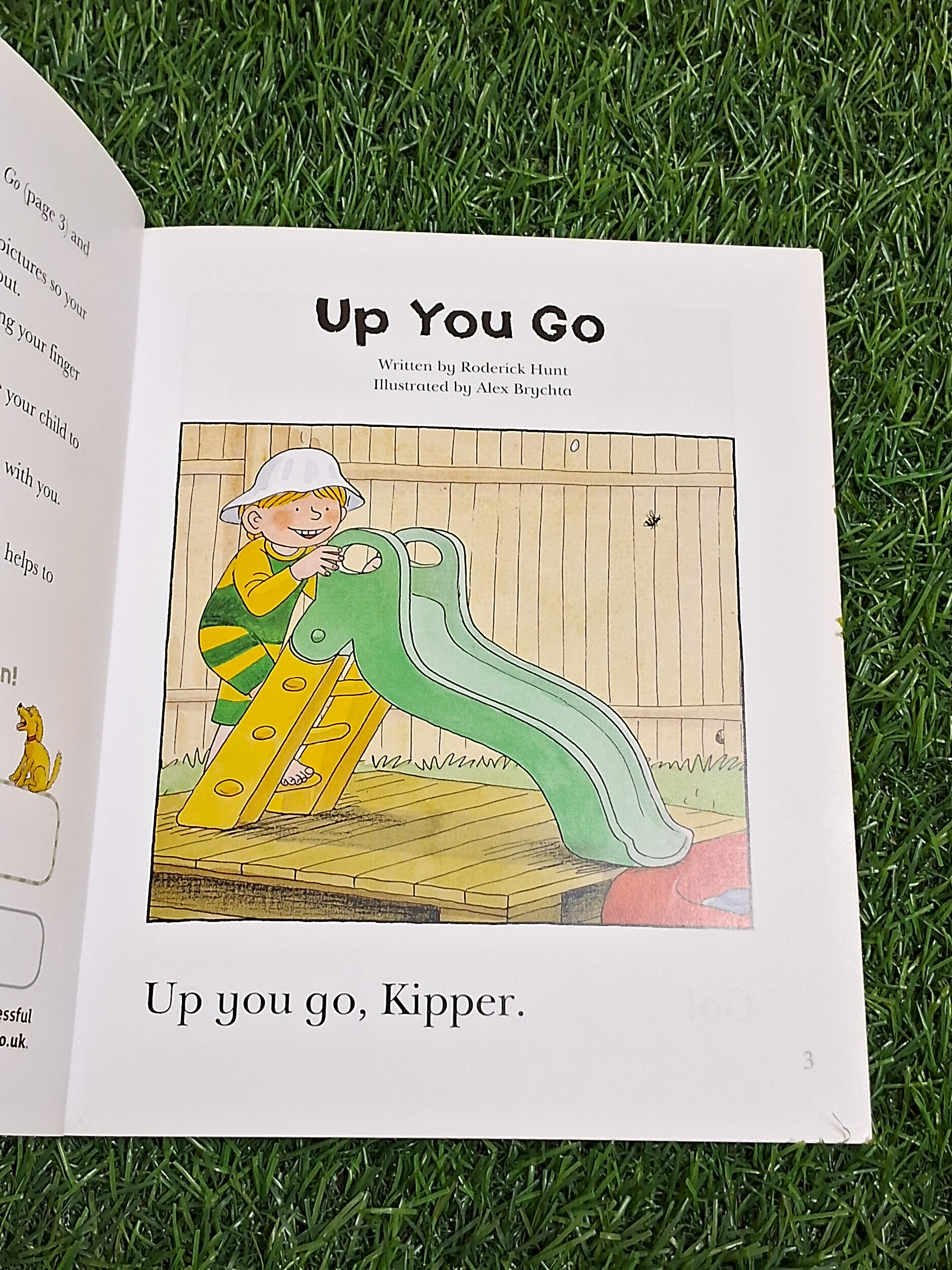 READ WITH BIFF CHIP & KIPPER - UP YOU GO - Excellent Condition Paperback
