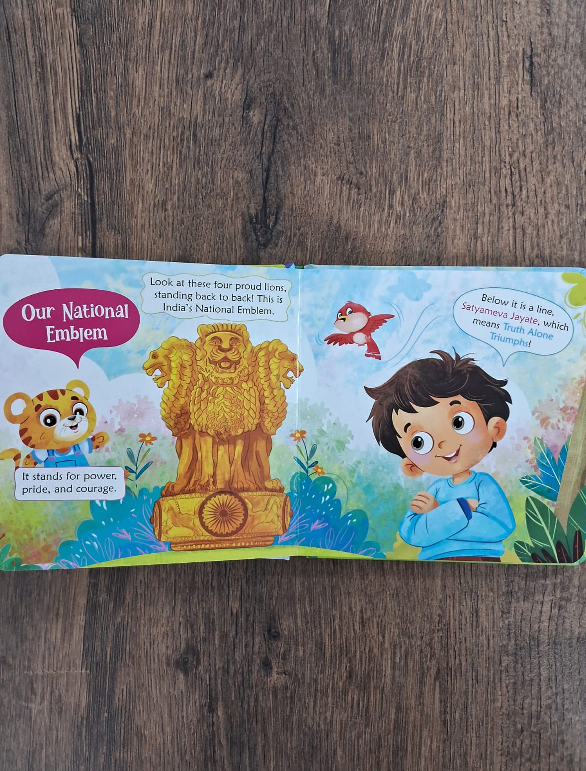 National Symbols of India - Padded Board Book