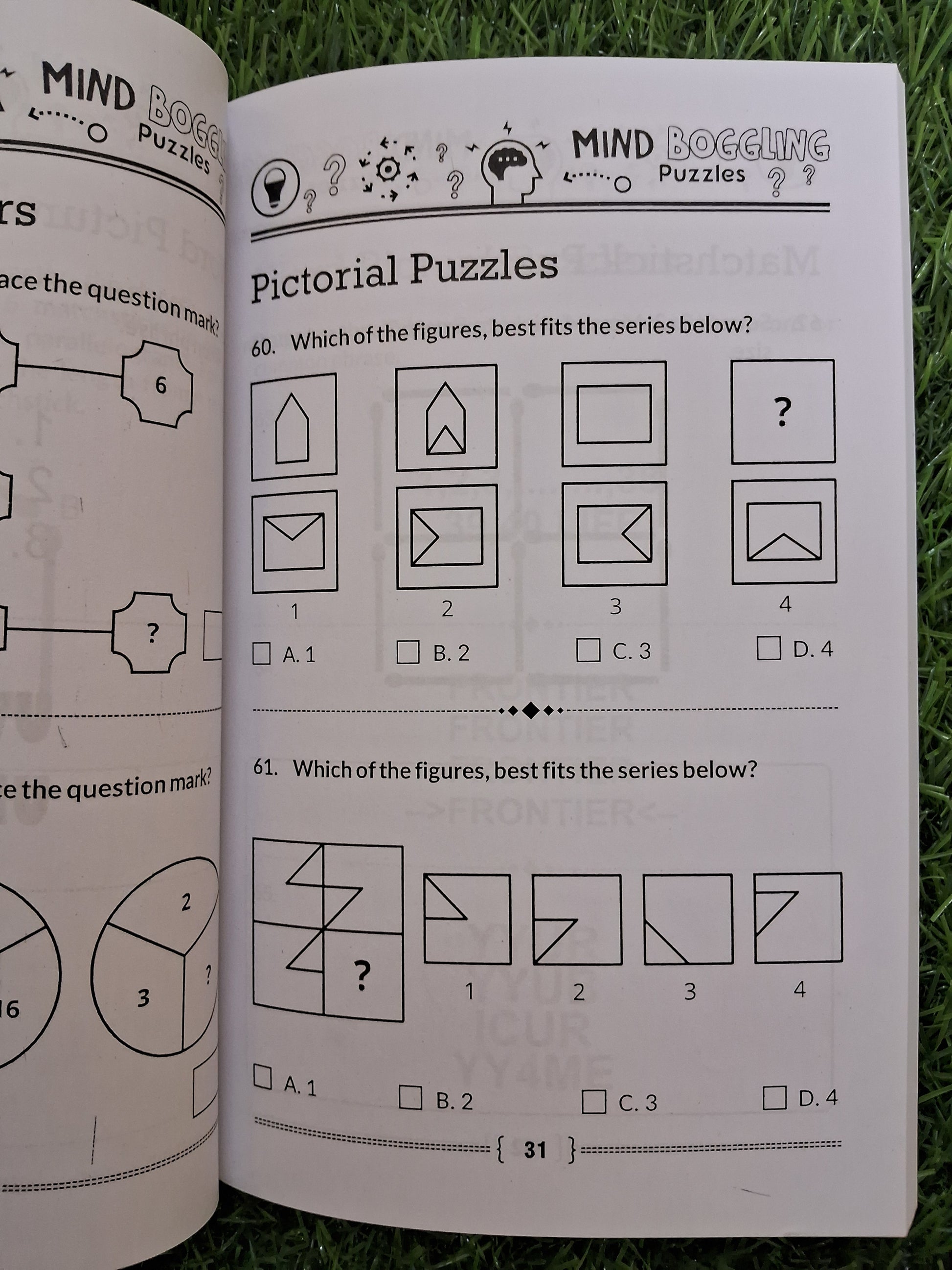 Mind Boggling puzzles - Challenging Books