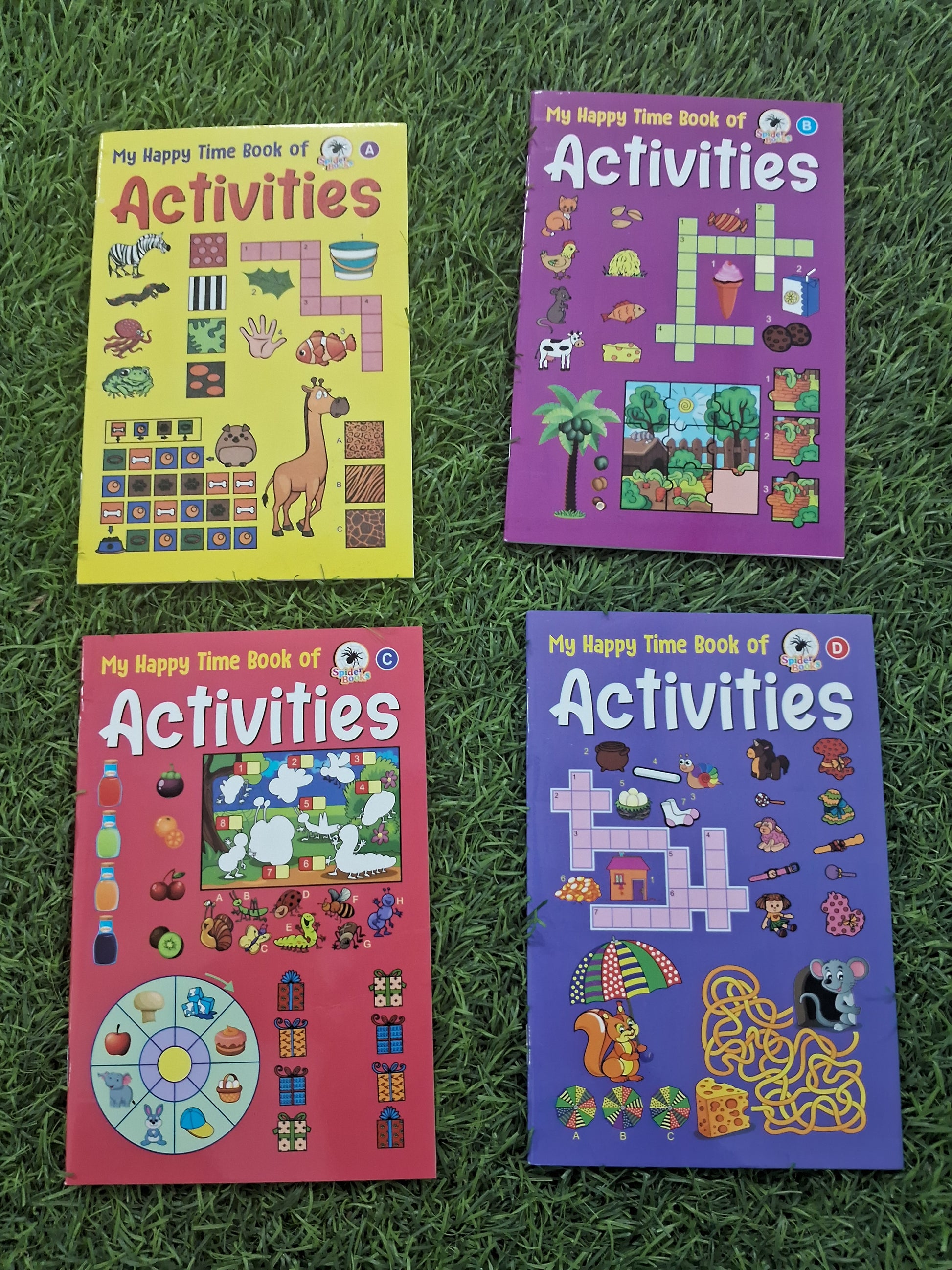 My Happy Time Book of Activities - 4 Books Combo