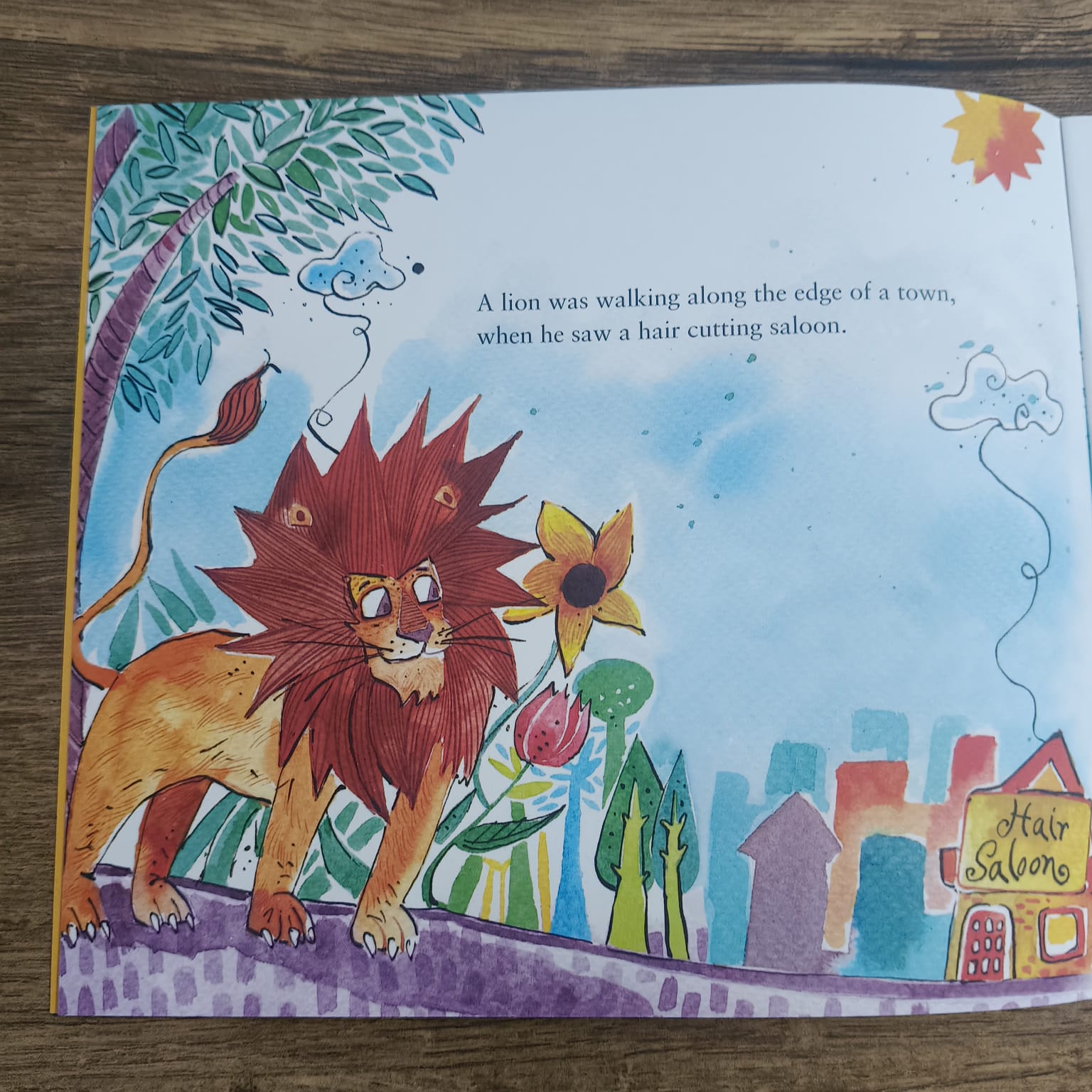 LION GOES FOR A HAIRCUT - ENGLISH