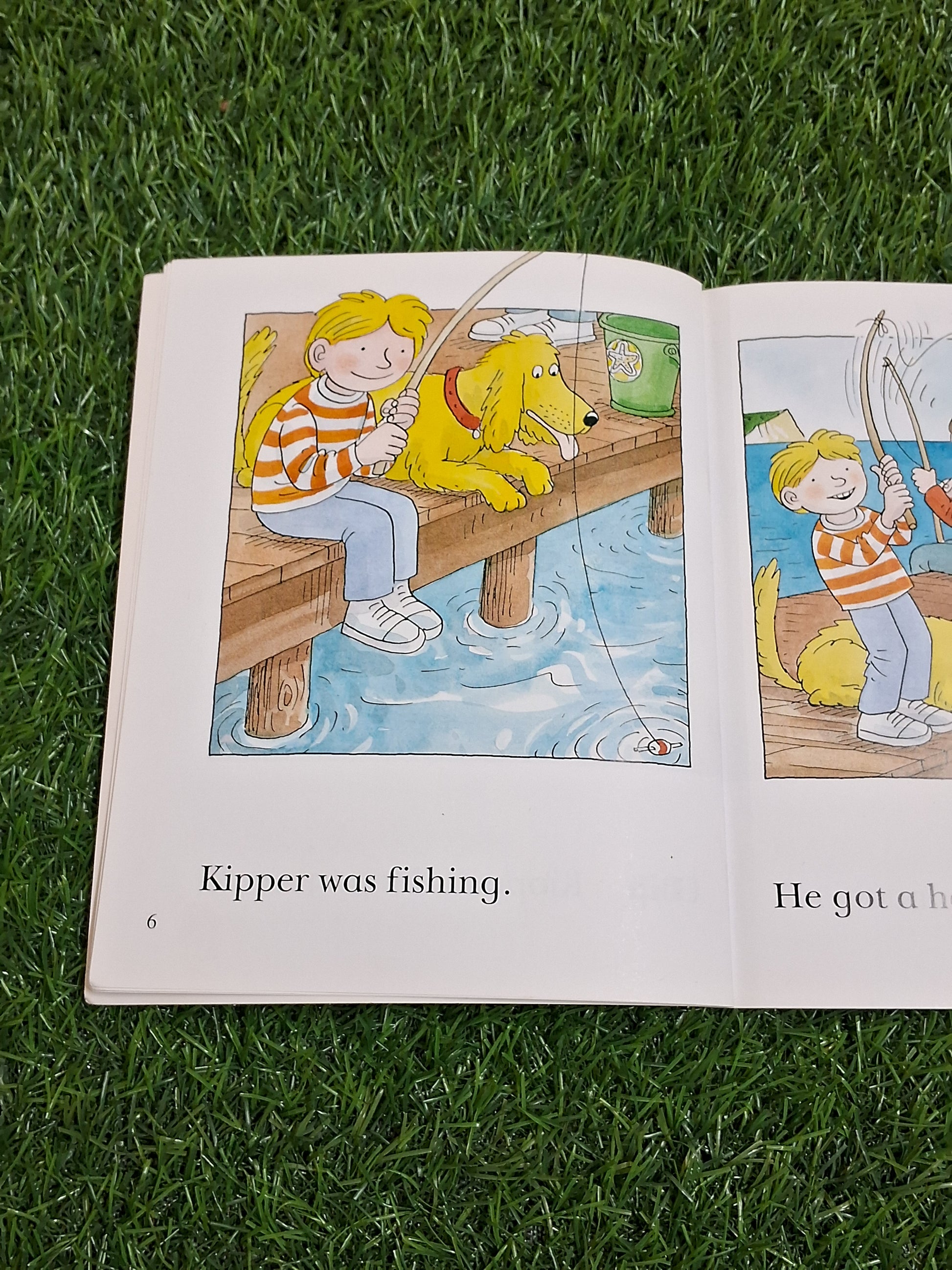 READ WITH BIFF CHIP & KIPPER - FUNNY FISH - Excellent Condition Paperback