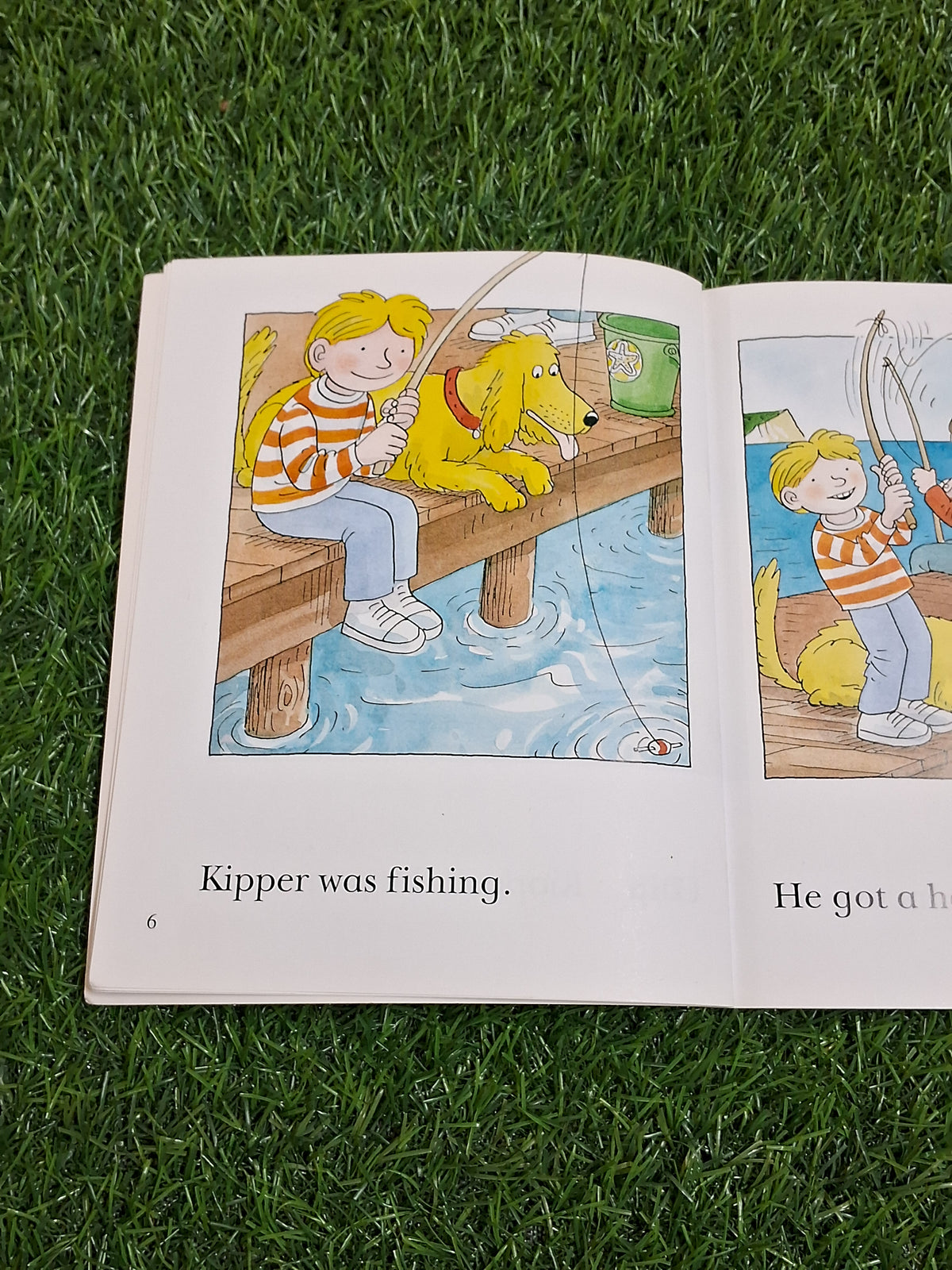 READ WITH BIFF CHIP & KIPPER - FUNNY FISH - Excellent Condition Paperback