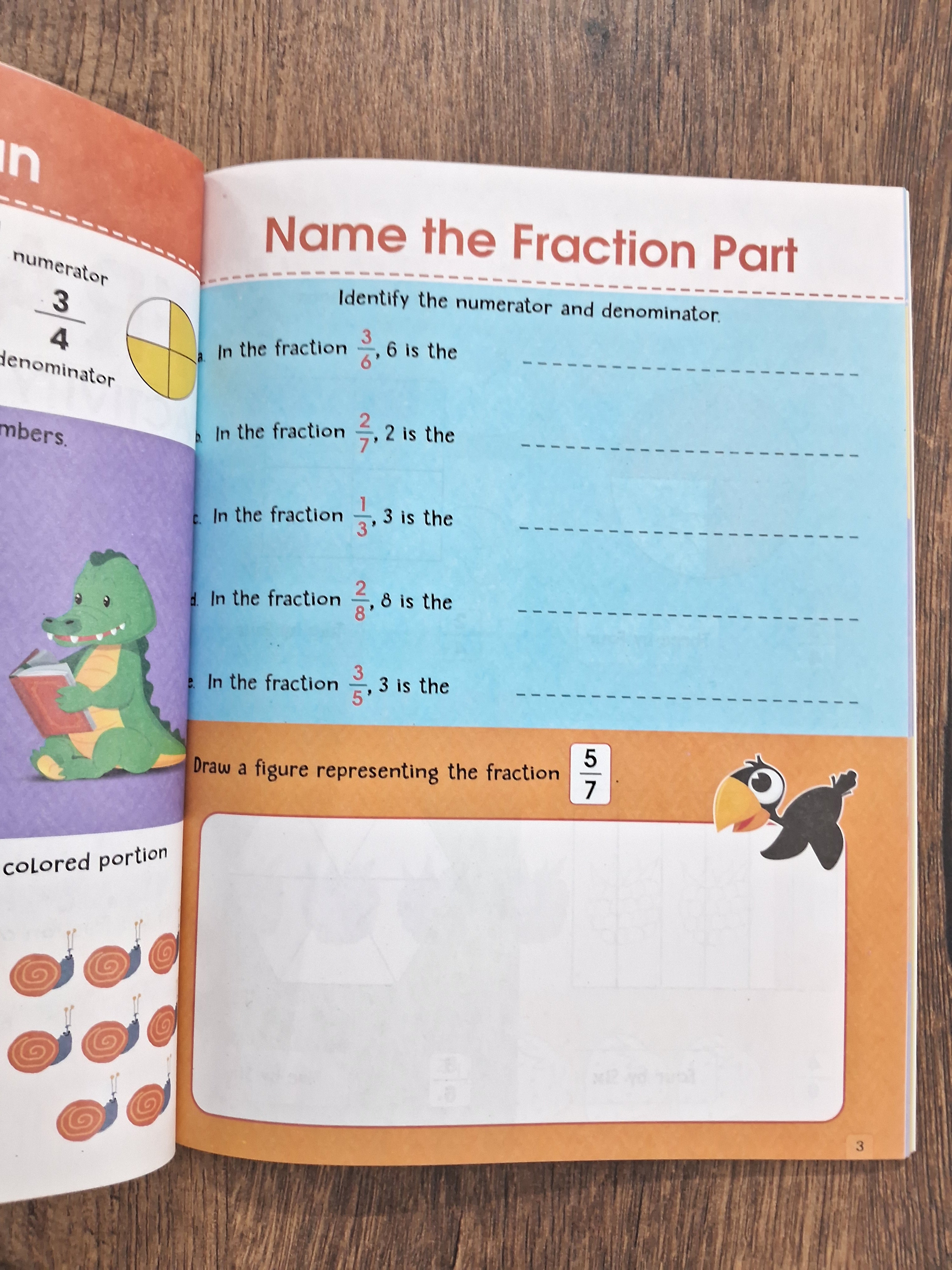 Amazing Fractions - Activity Book for Children