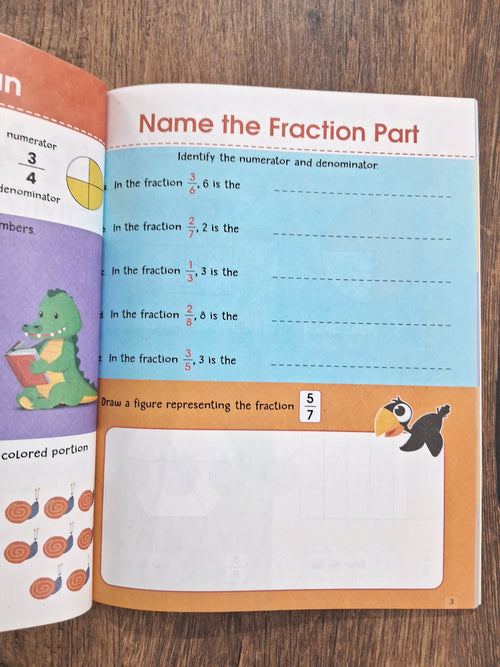 Amazing Fractions - Activity Book for Children