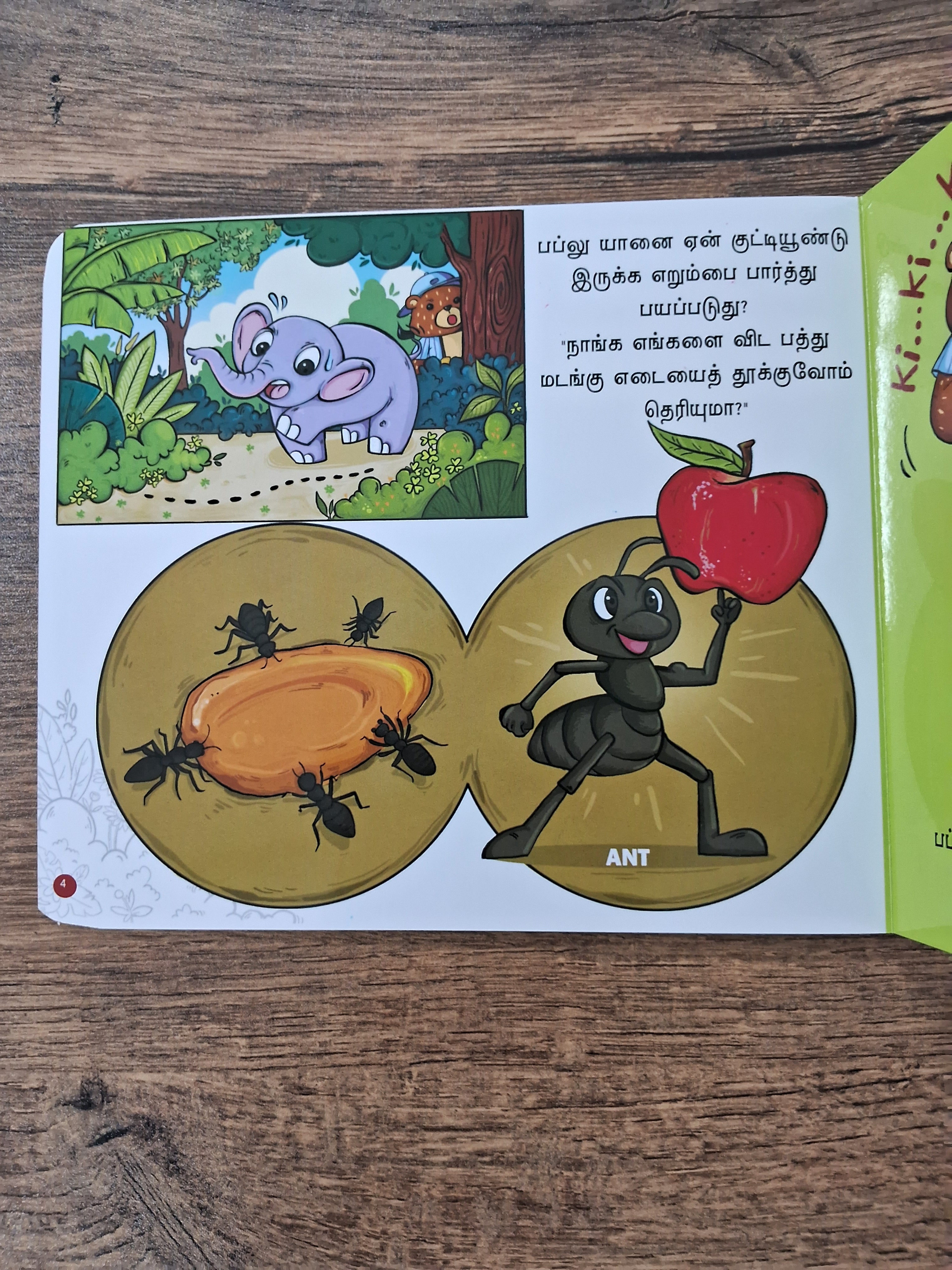 Adengapa Evalavu Poochigal - Tamil Board Book - அடேங்கப்பா! எவ்வளவு பூச்சிகள்!