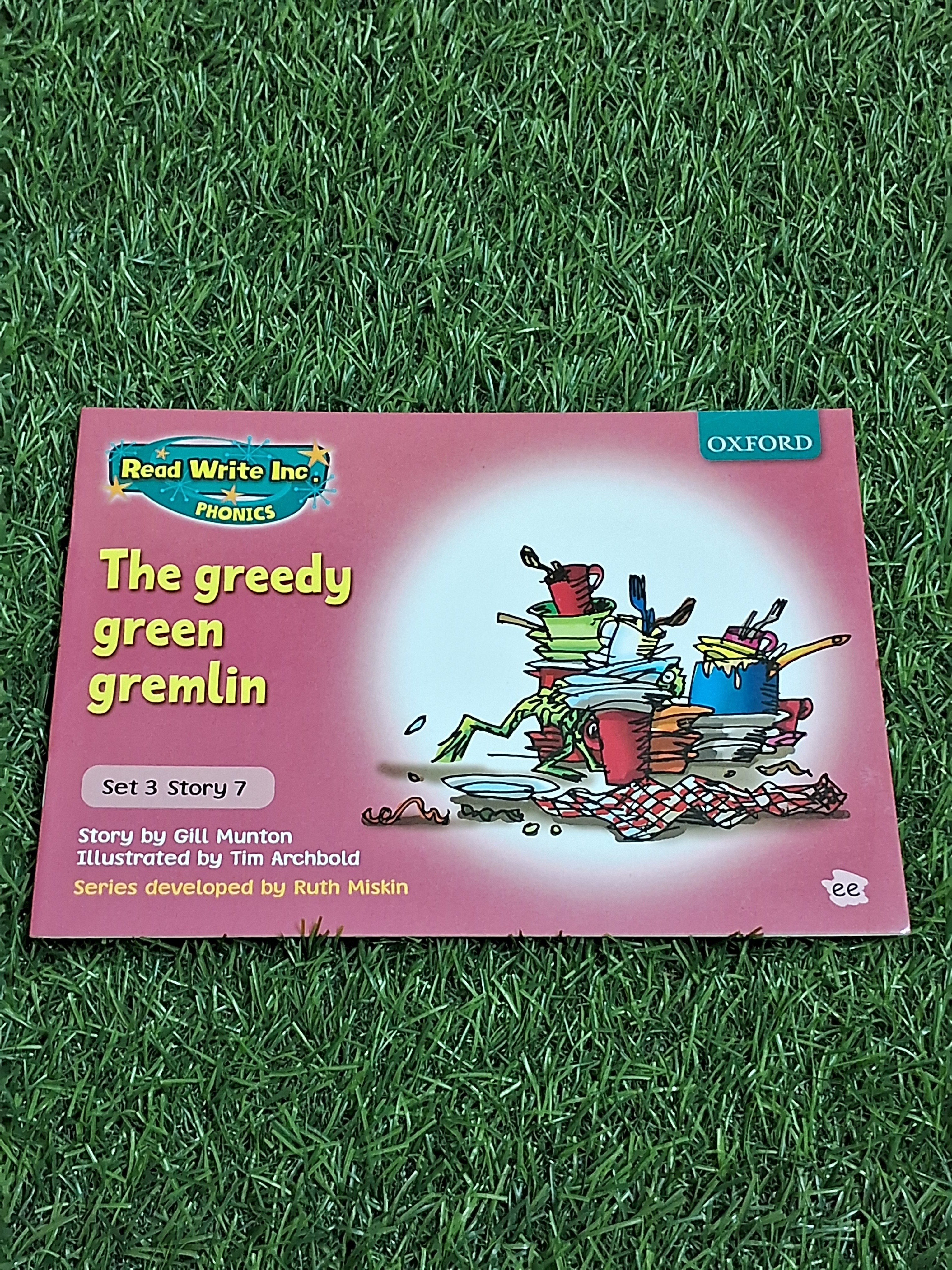 Phonics - The greedy green gremlin -  Very Good Condition Paperback