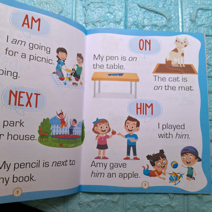 Sight Words and Sentences Book for Kids