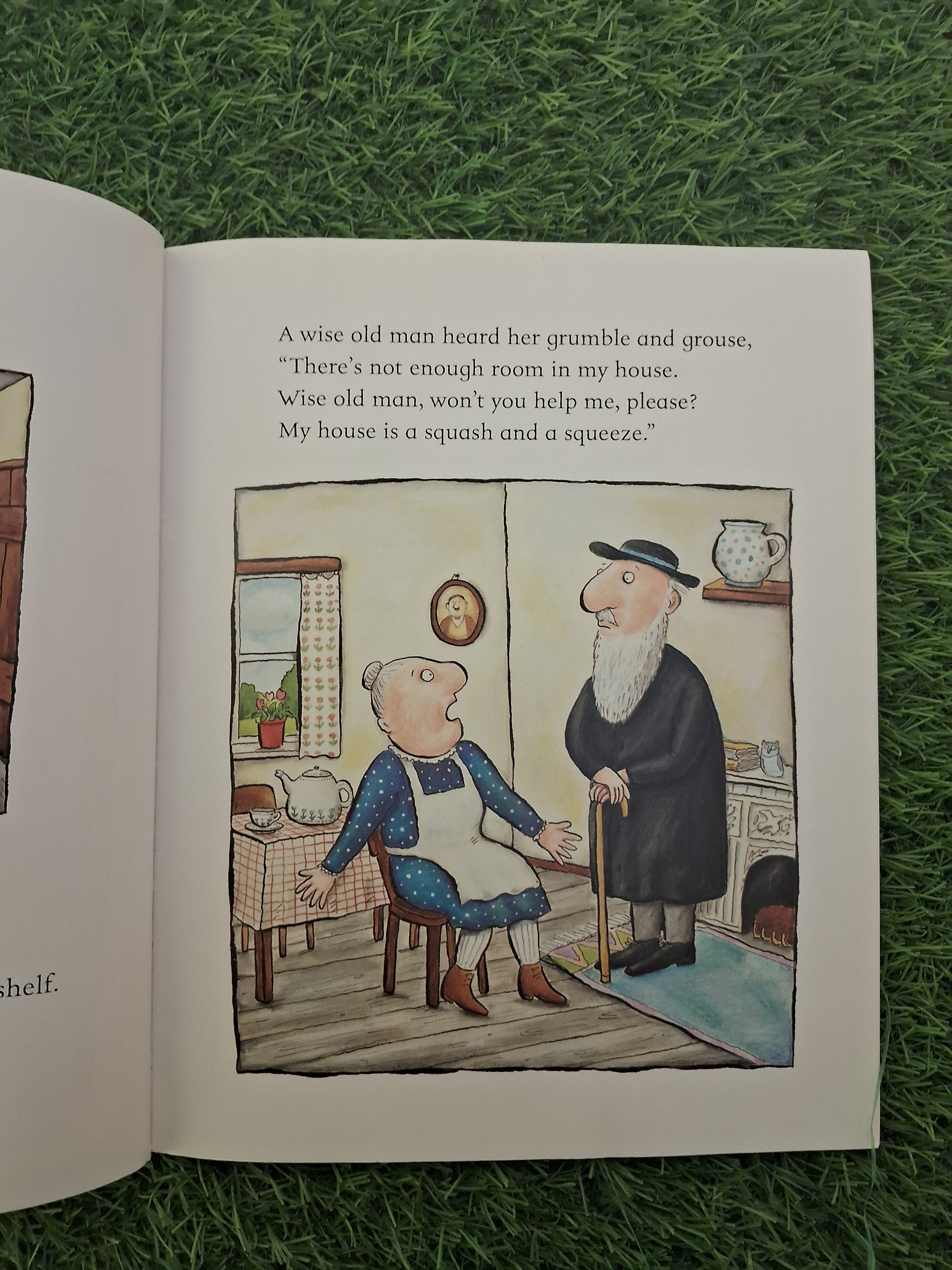 Book of A SQUASH AND A SQUEEZE -  Very Good Condition Paperback