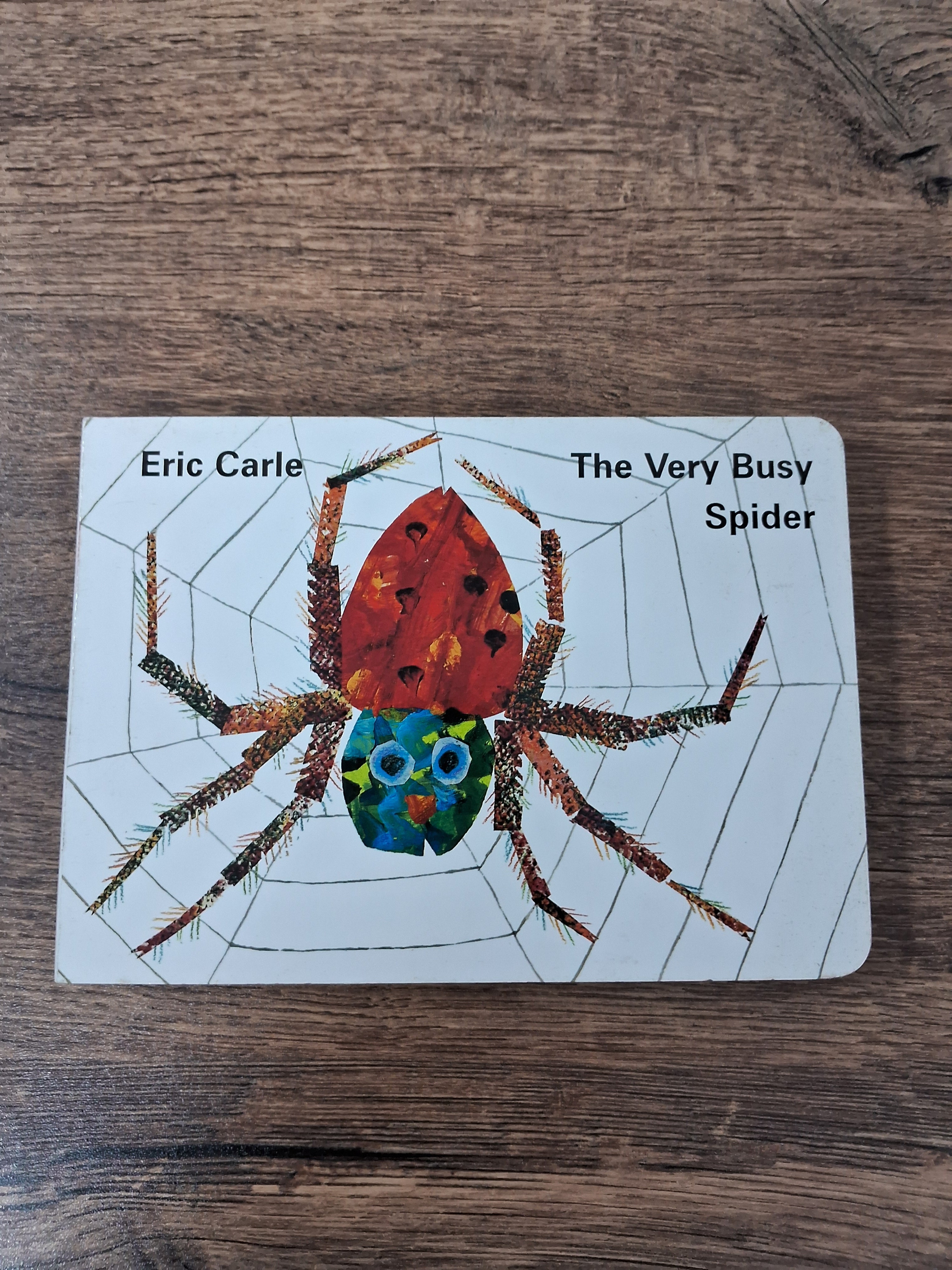 THE VERY BUSY SPIDER - Board Book