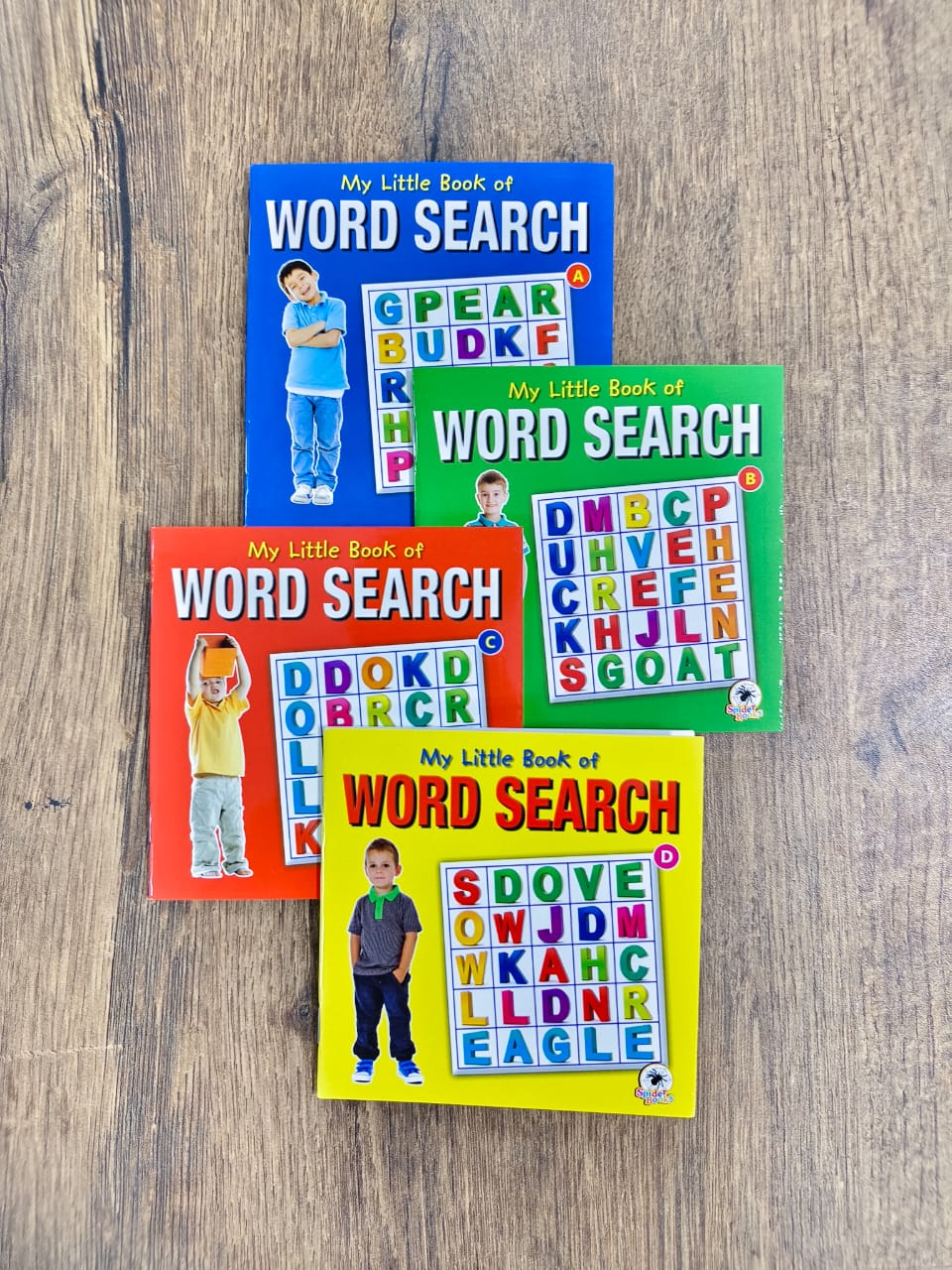 My Little Book of Word Search - Combo of 4 Books
