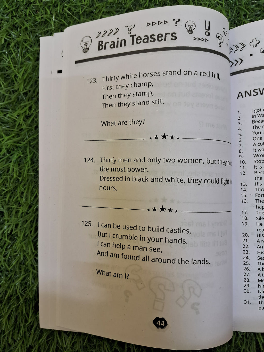 Brain teasers Book