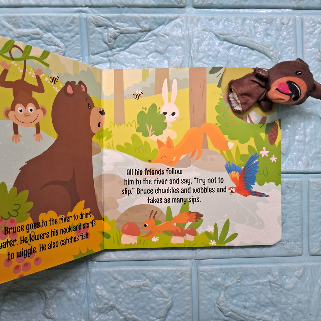 Puppet Book - Bruce the Bear