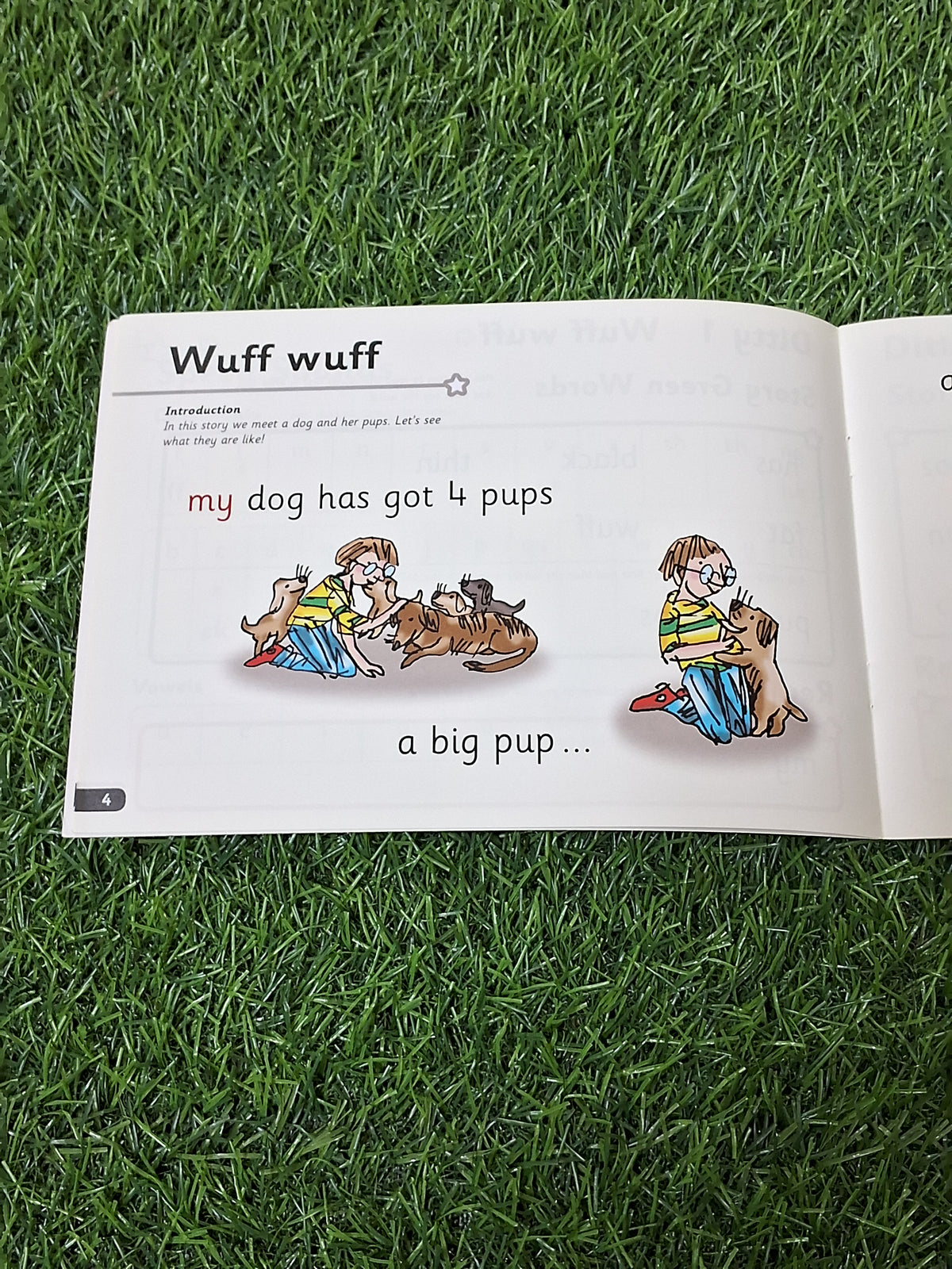 Phonics - Wuff Wuff -  Very Good Condition Paperback