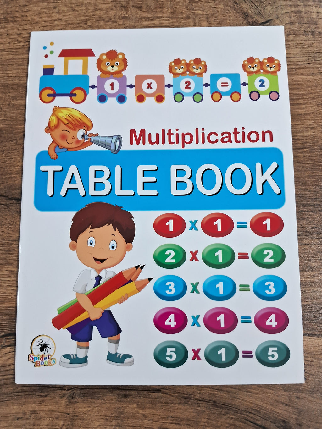 Multiplication Table Copy Book Multiplication Table Book - Large TearProof – We Are Turners