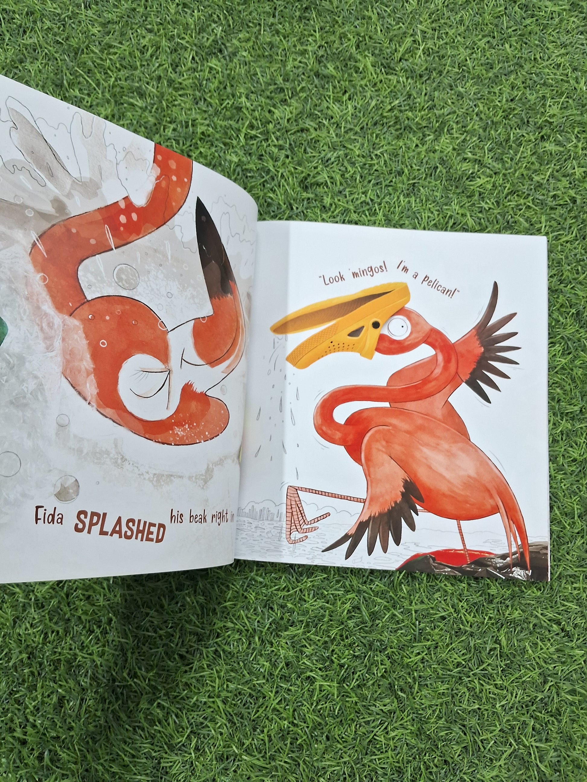 GO GO FLAMINGO ! - Picture Book
