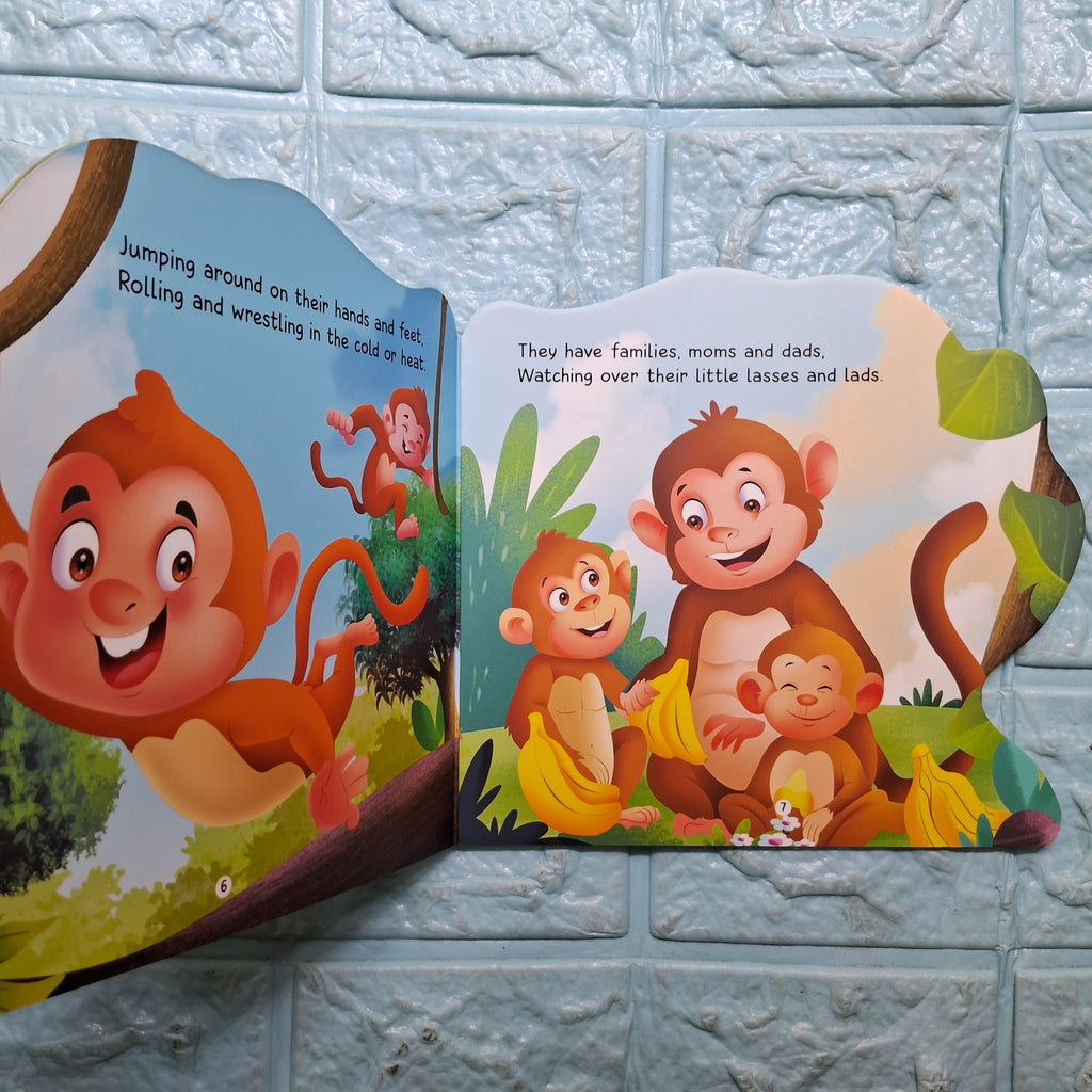 My First Board Book Animal - Monkey