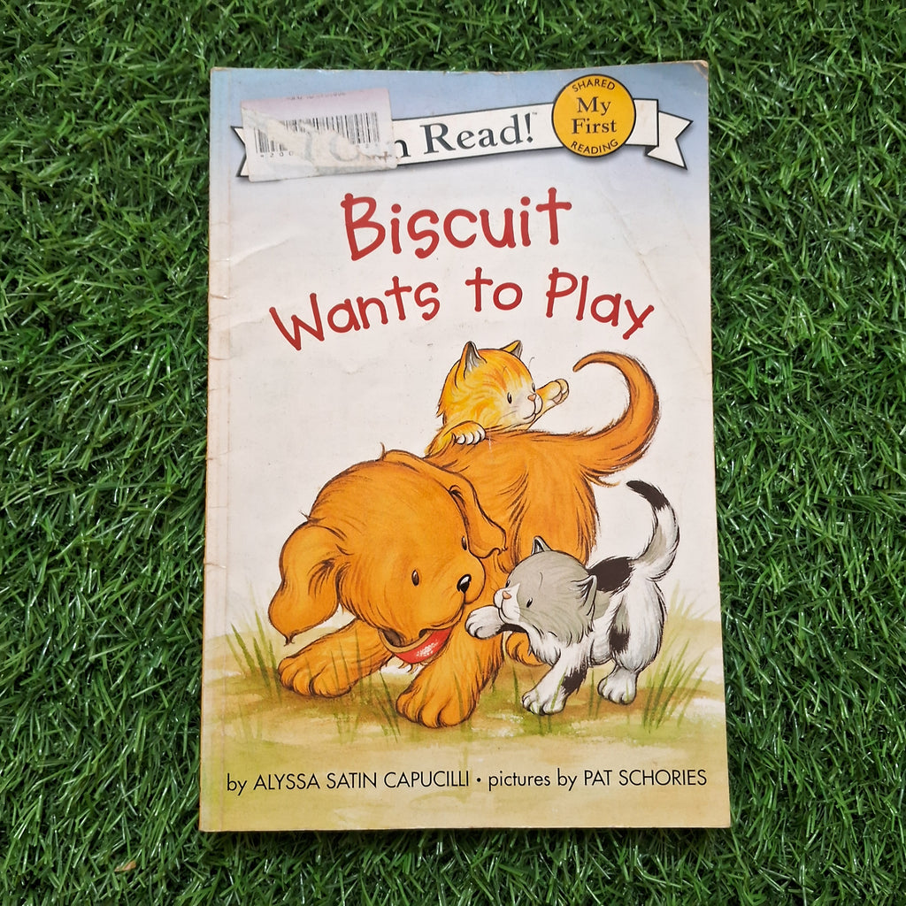 Biscuit want to play - Average Condition Paperback