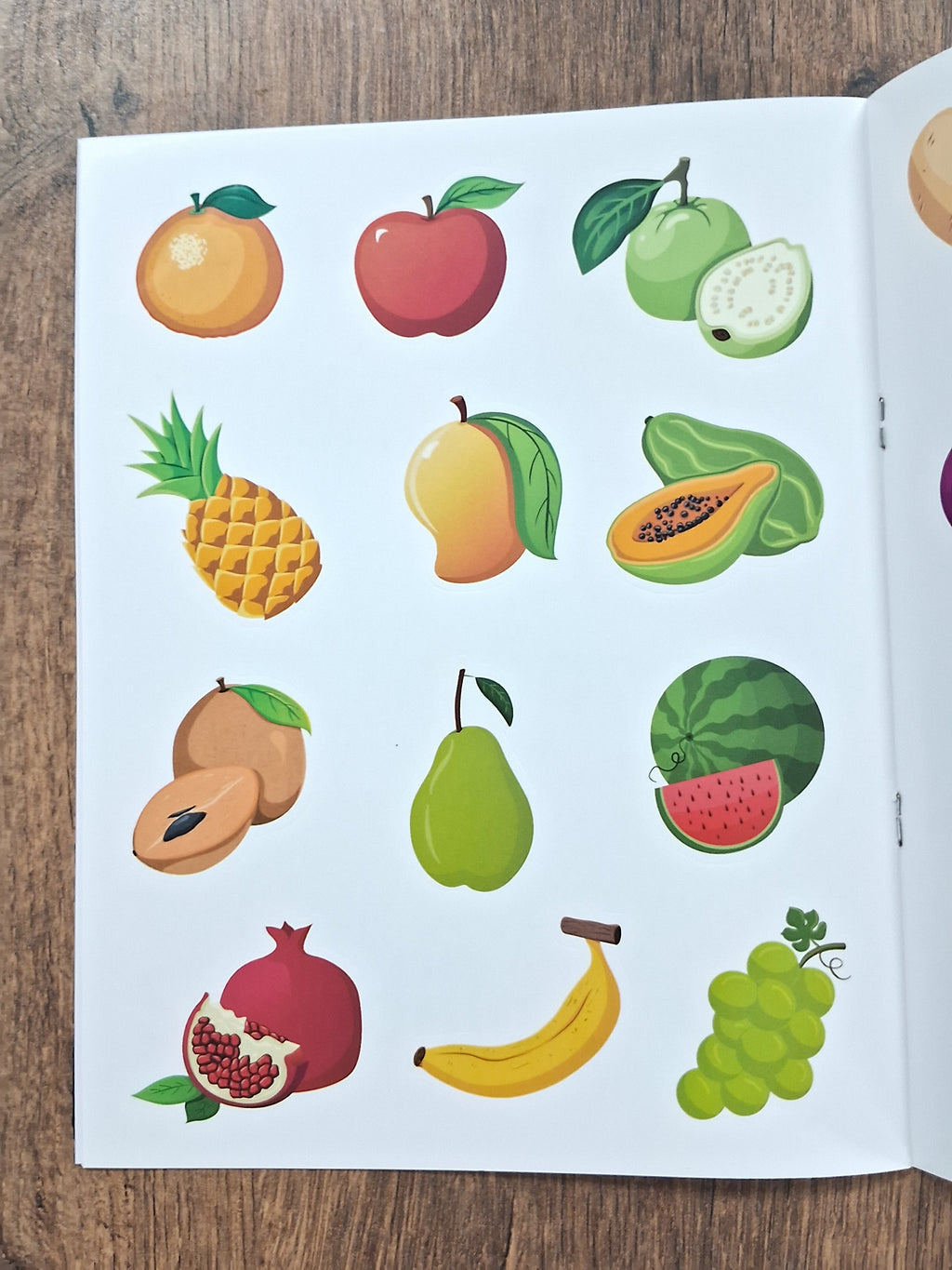 My First Stickers — Fruits and Vegetables