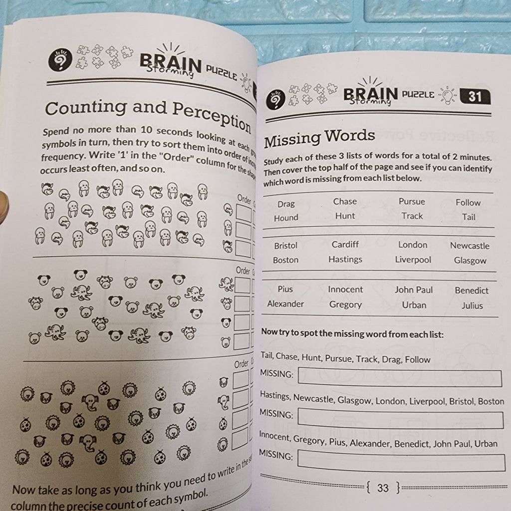 Brain Storming Puzzles