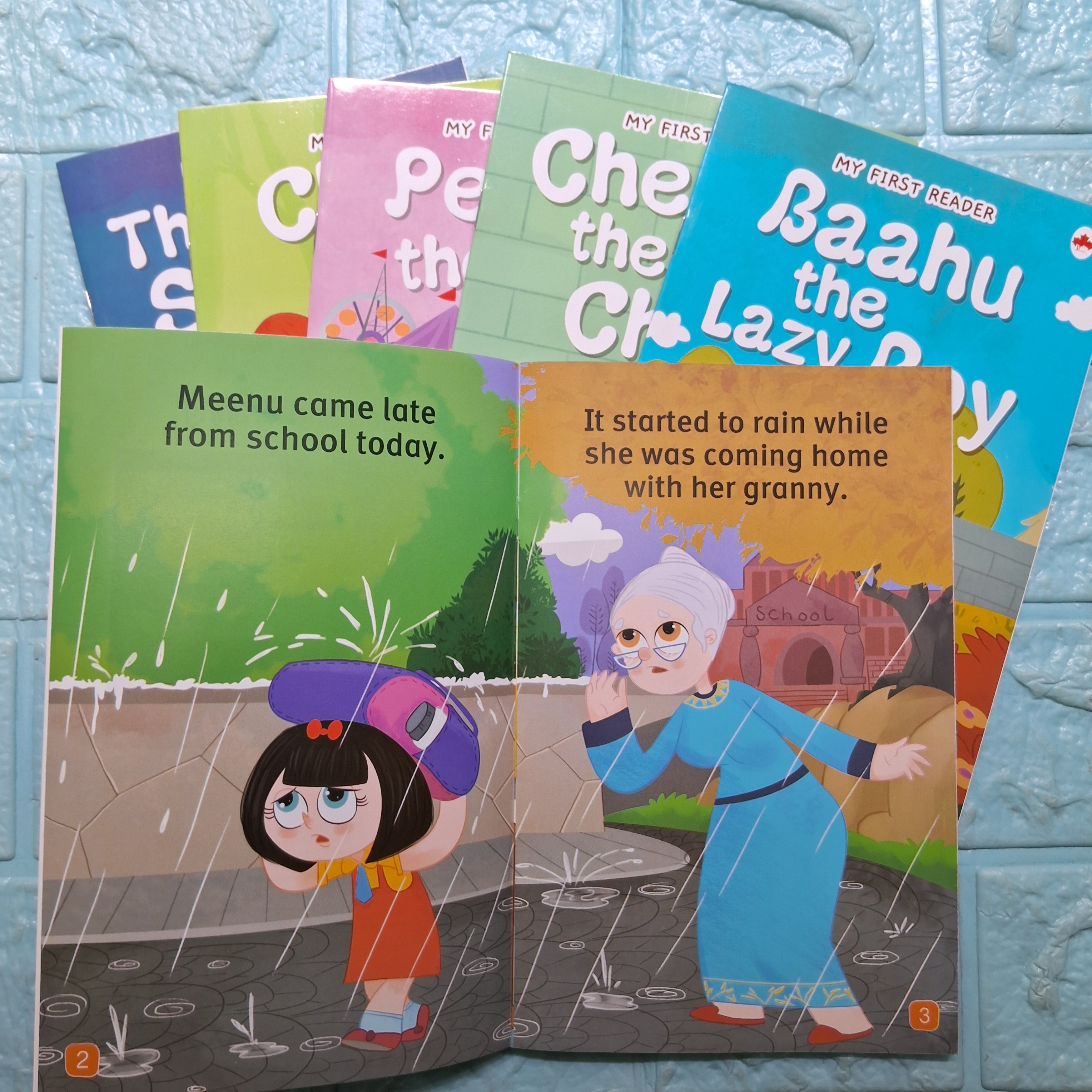 First Reader (Illustrated) (Set of 6 Books)
