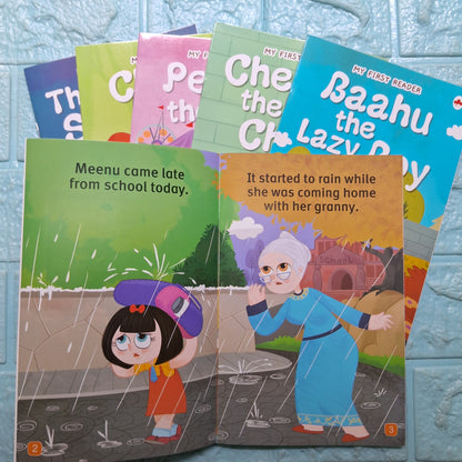 First Reader (Illustrated) (Set of 6 Books)