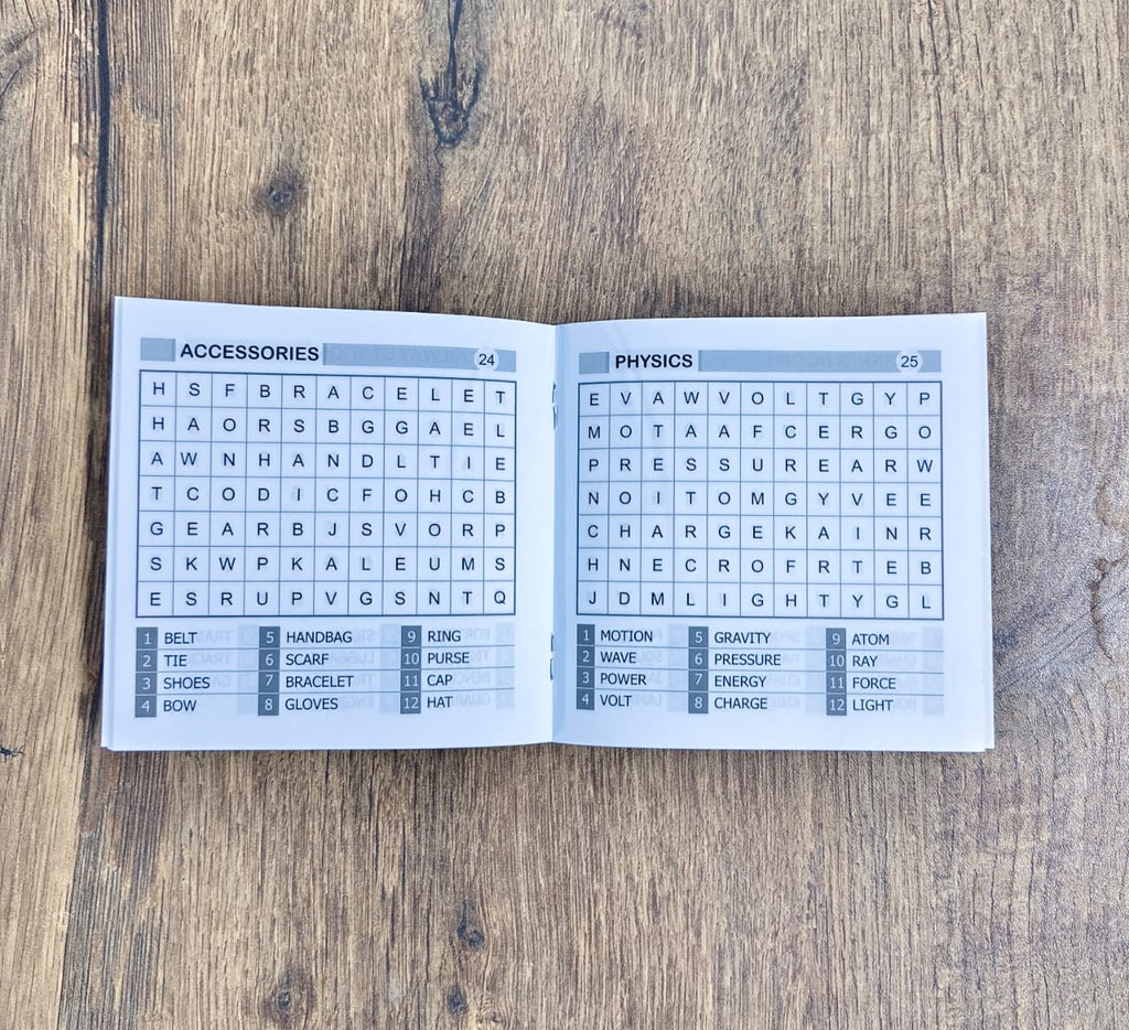 My Little Book of Word Search - Combo of 4 Books