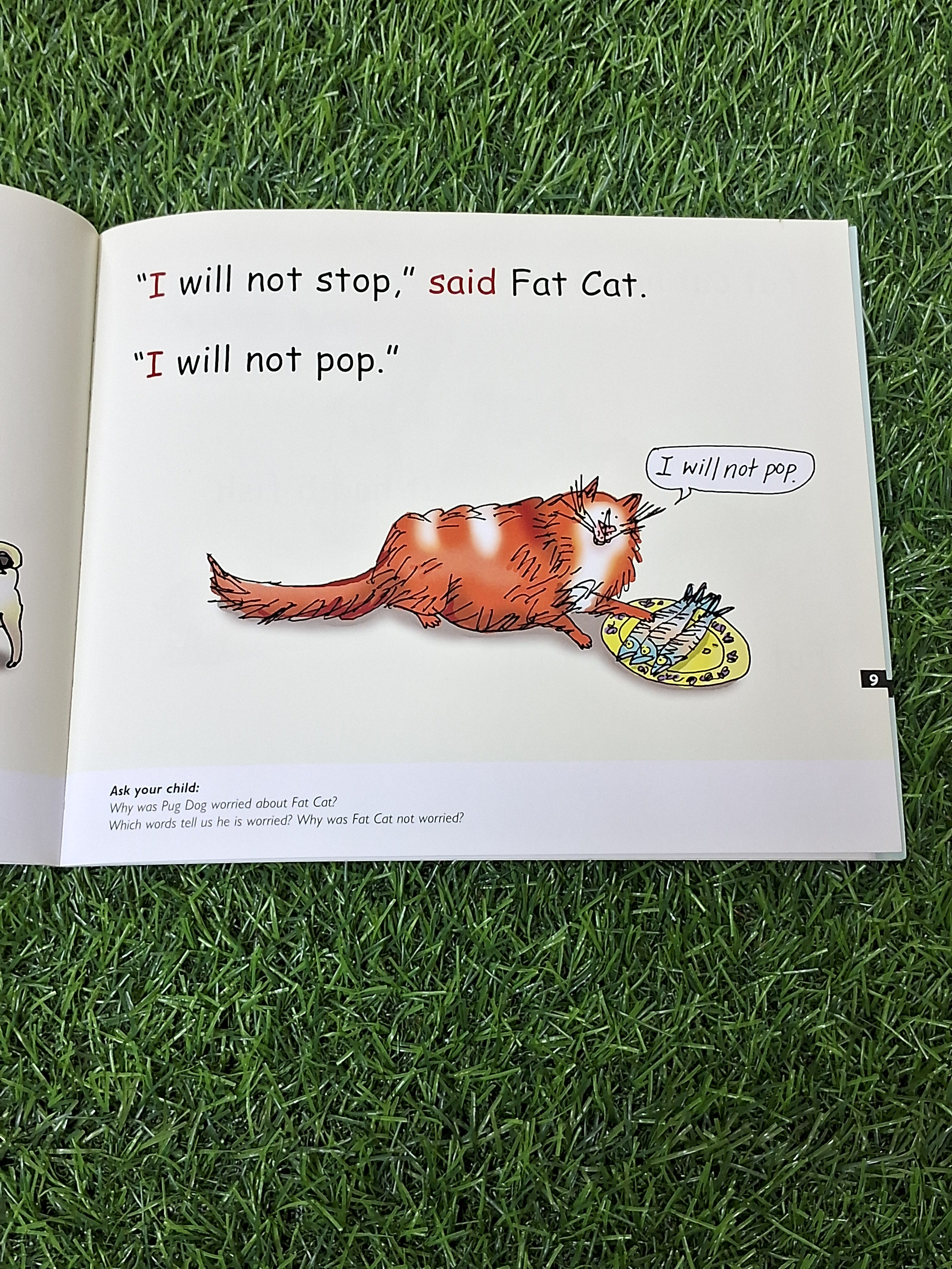 Phonics - Six Fish and The Spell - 2 stories in 1 -  Excellent Condition Paperback