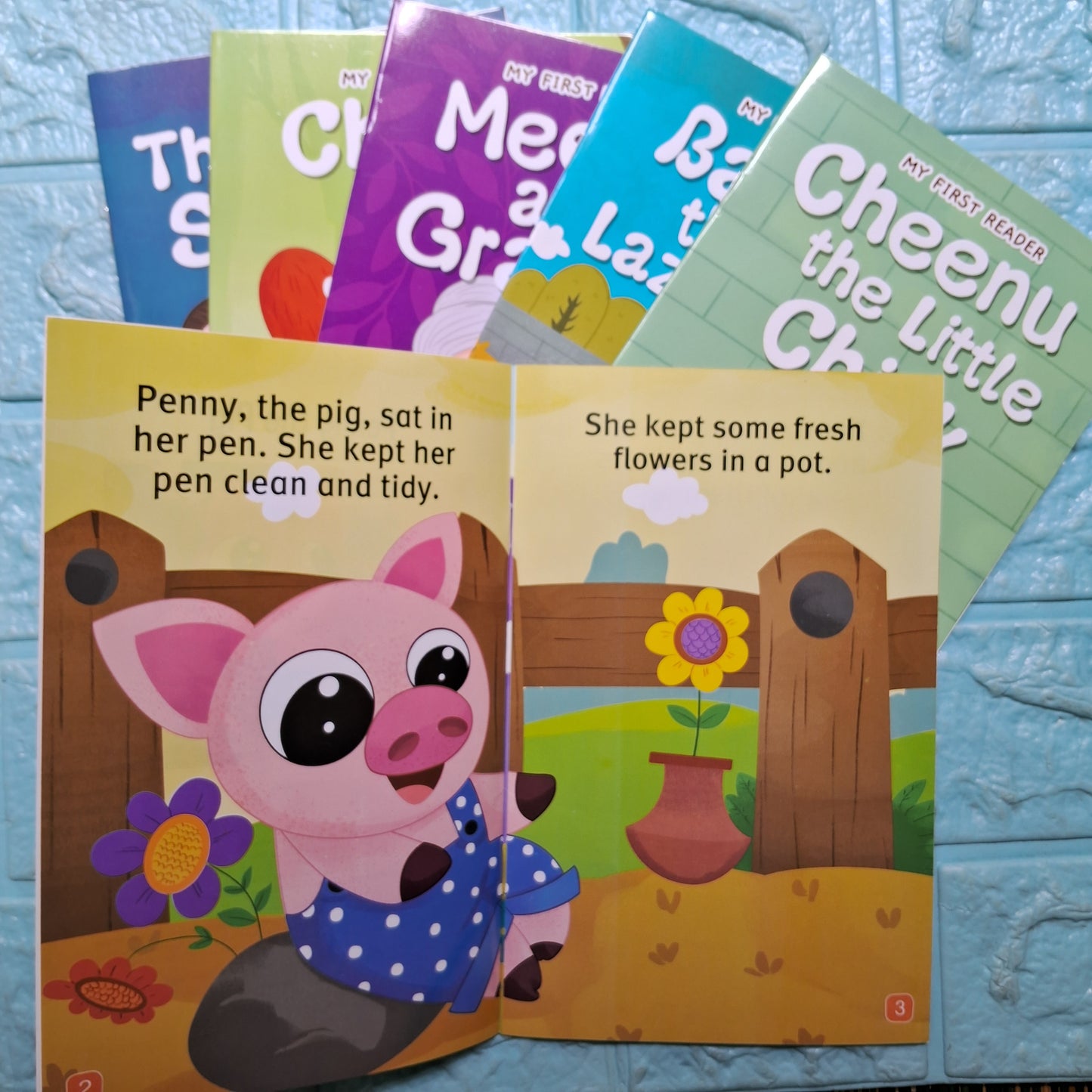 First Reader (Illustrated) (Set of 6 Books)