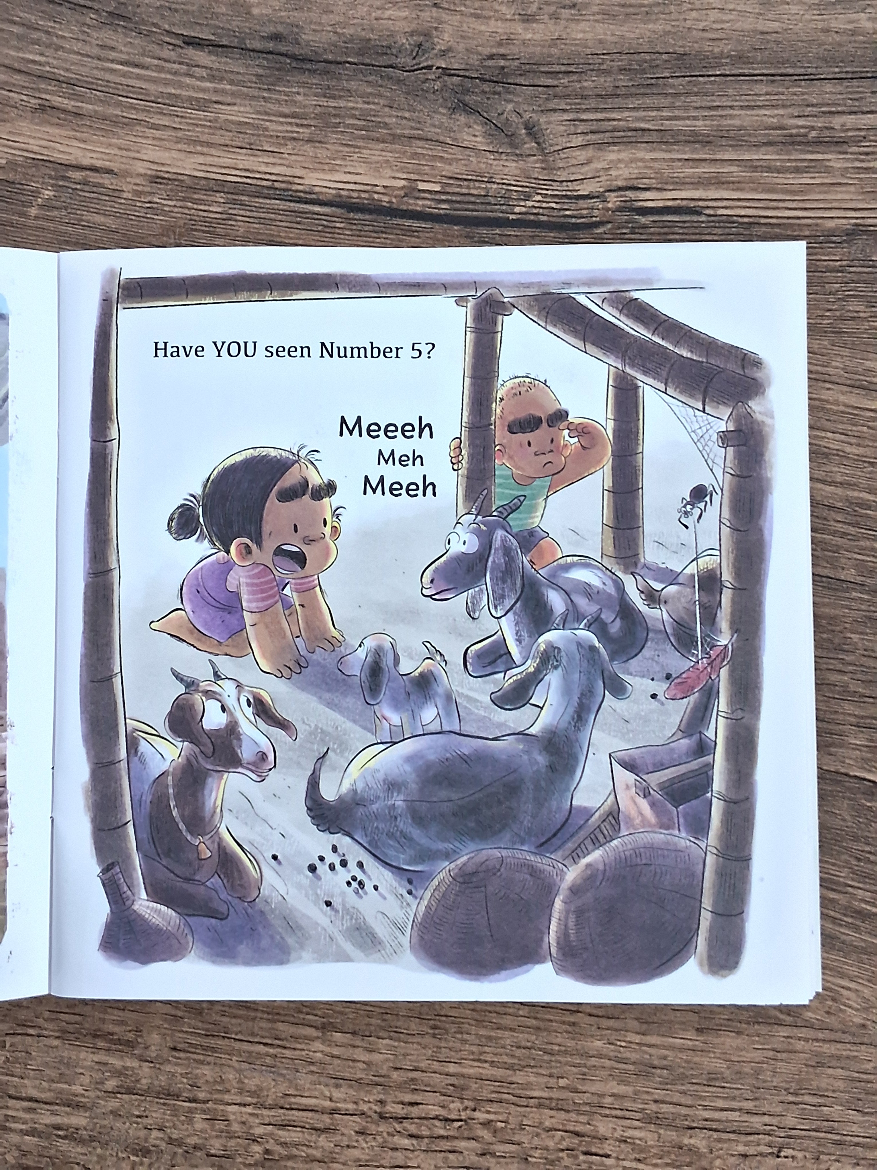 Where is Number 5 - English - Pratham - Level1